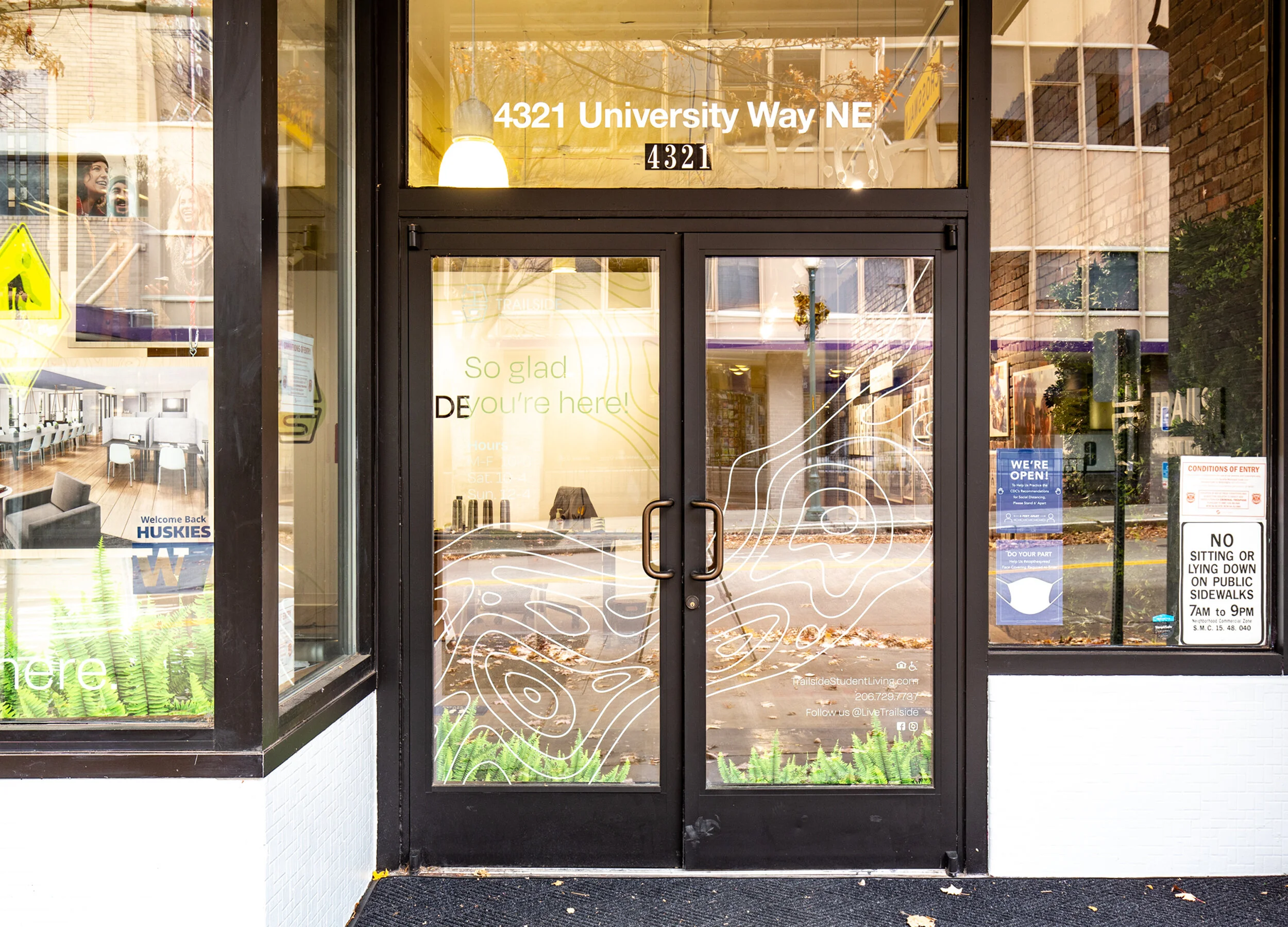 Trailside Store Front Door