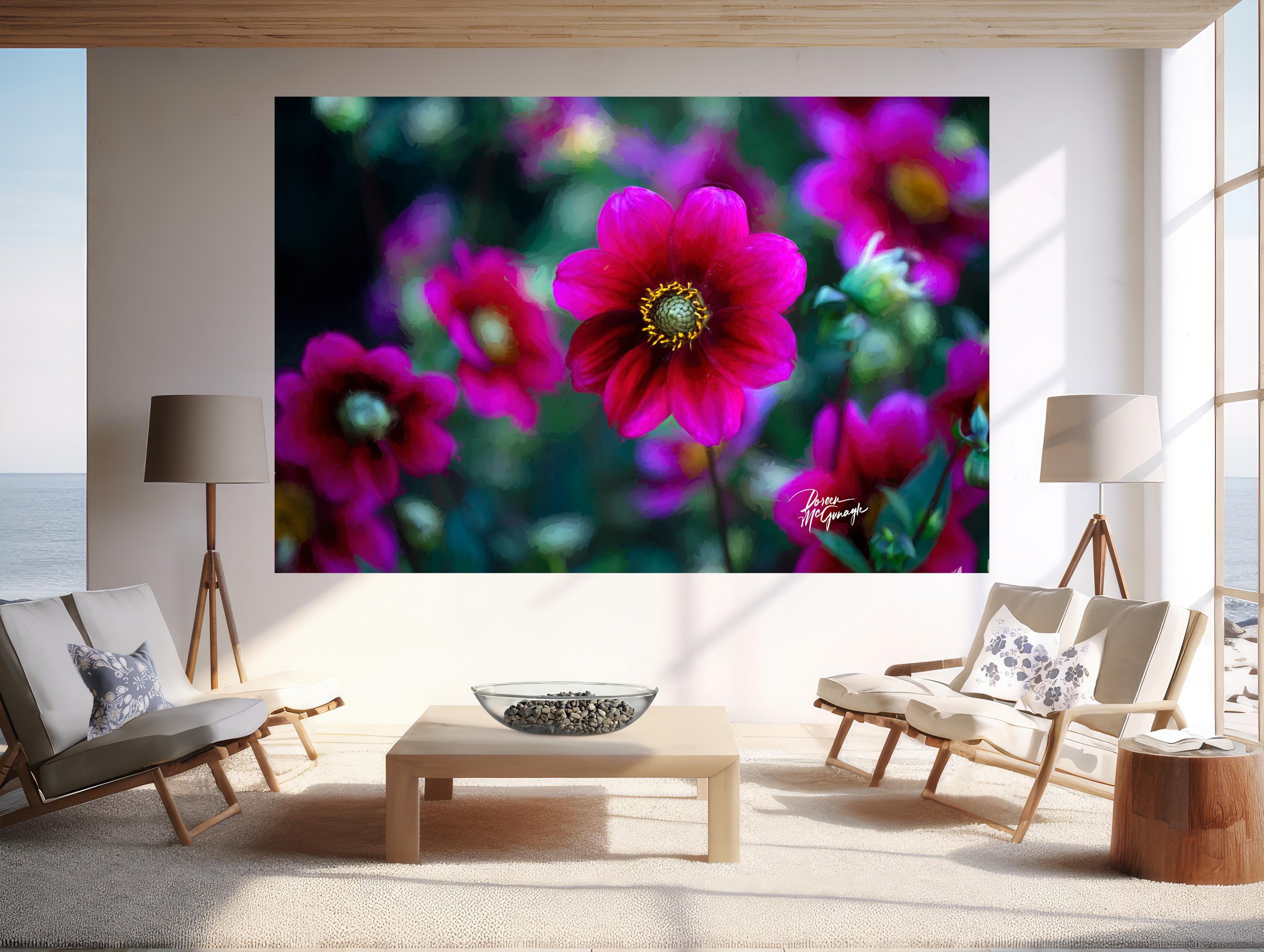 Transforming Interiors with Large Photography Wall Art