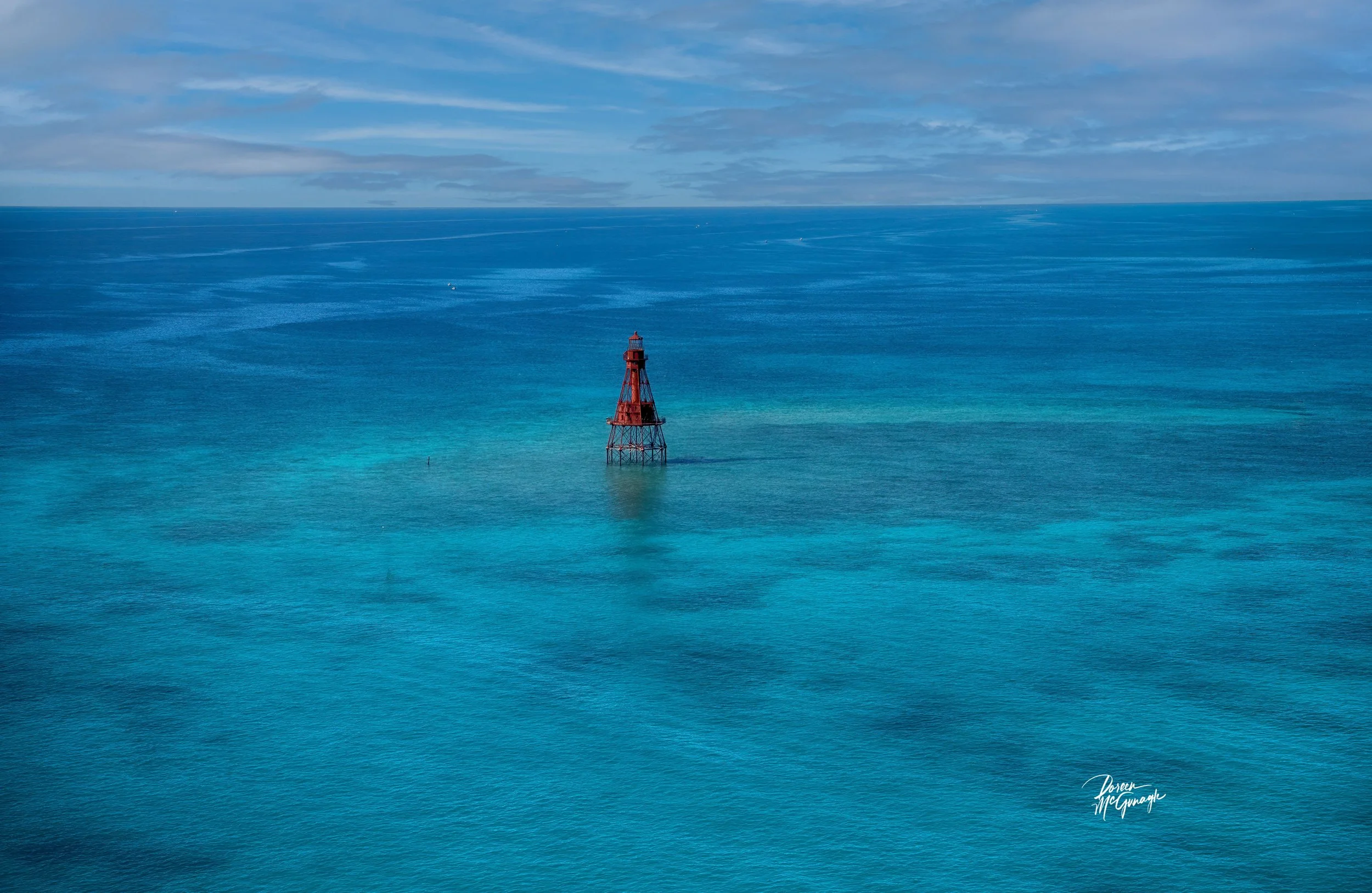 Echoes of Red on Ocean’s Edge — Limited Edition Fine Art Nature Photography