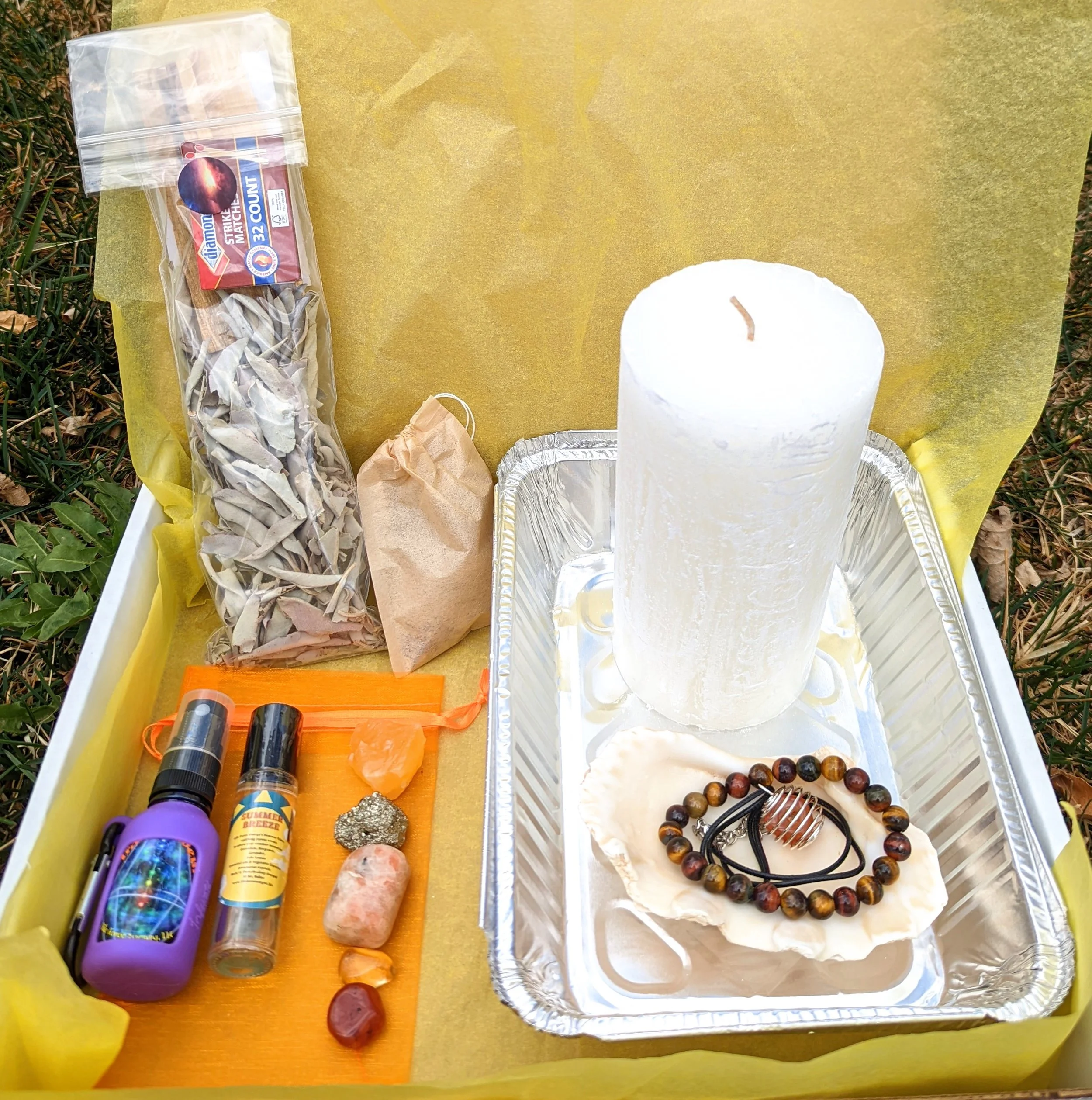 New Moon Virgo Candle Set