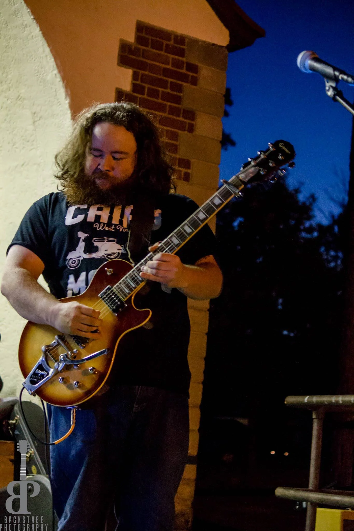 Jesse Forrest on the Deck/Matney's Wood Fired Pizza