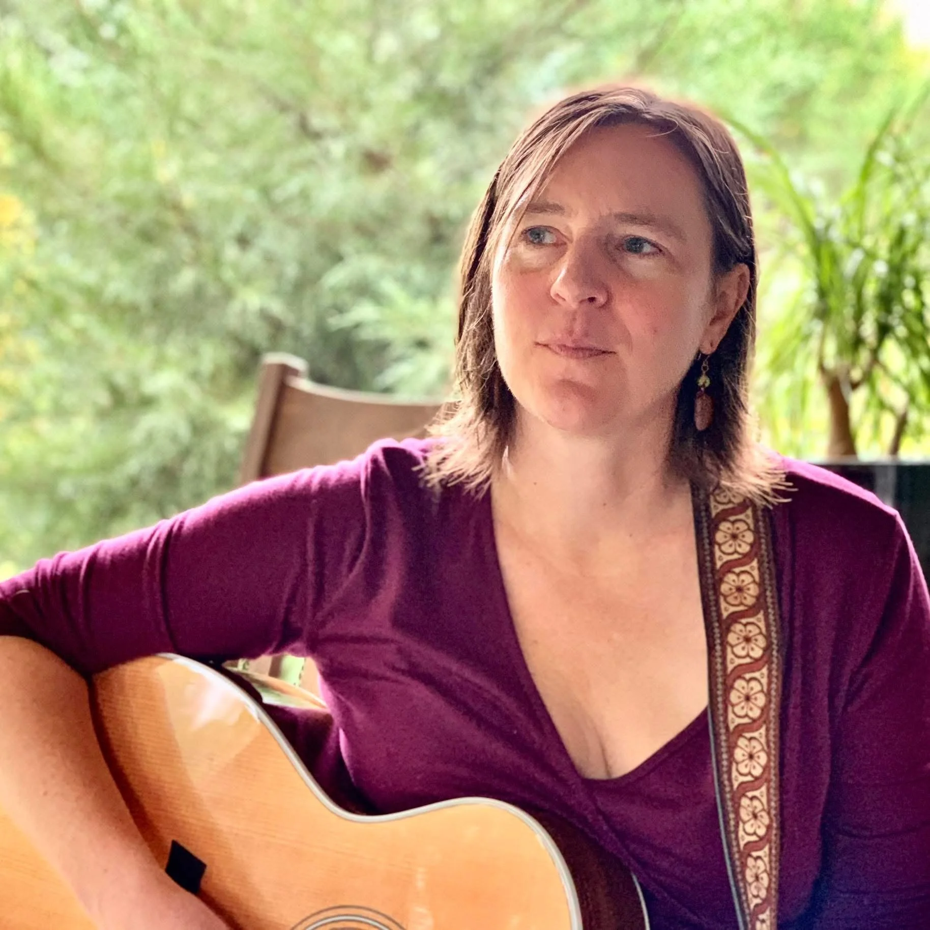 Megan Bee on the Deck