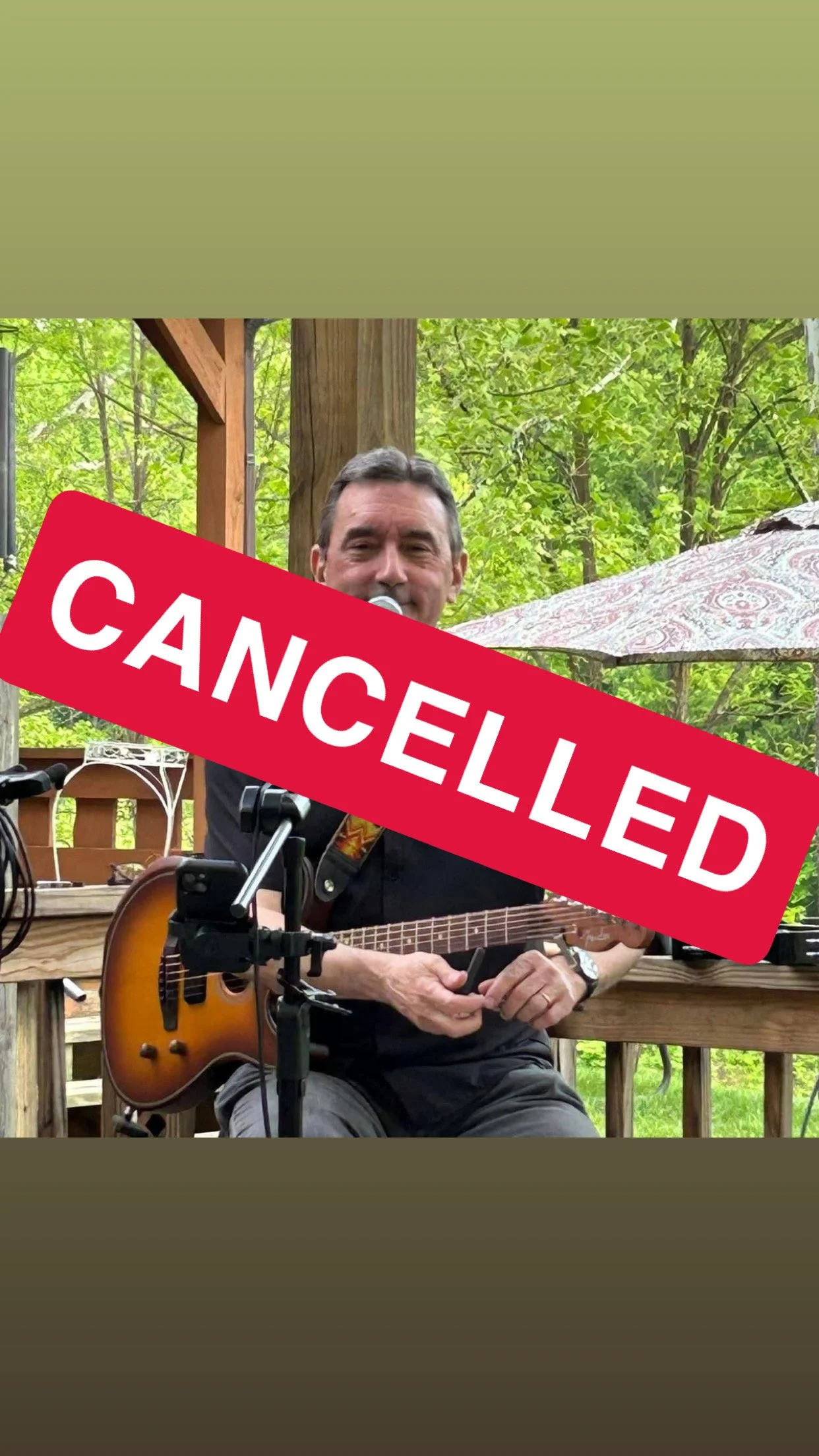 *CANCELLED* Brent Patterson on the Deck/Barber Q