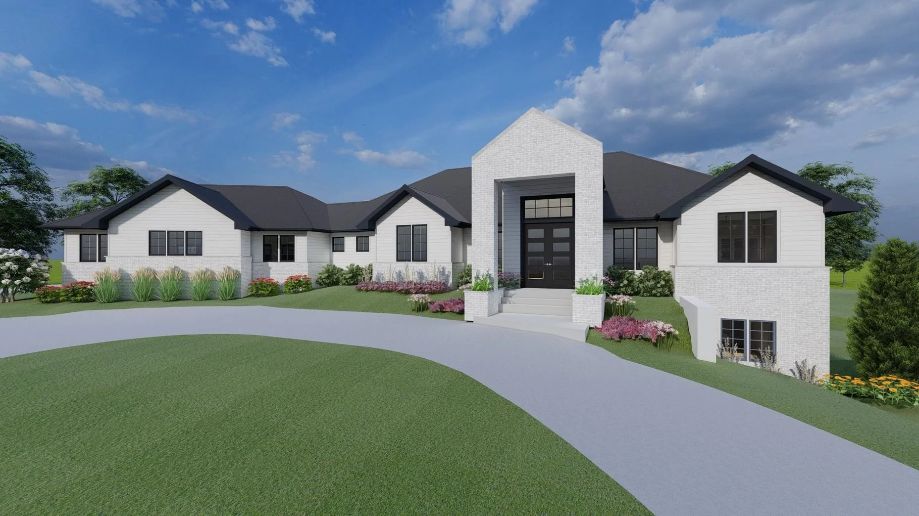 Rendering of the Private Residence