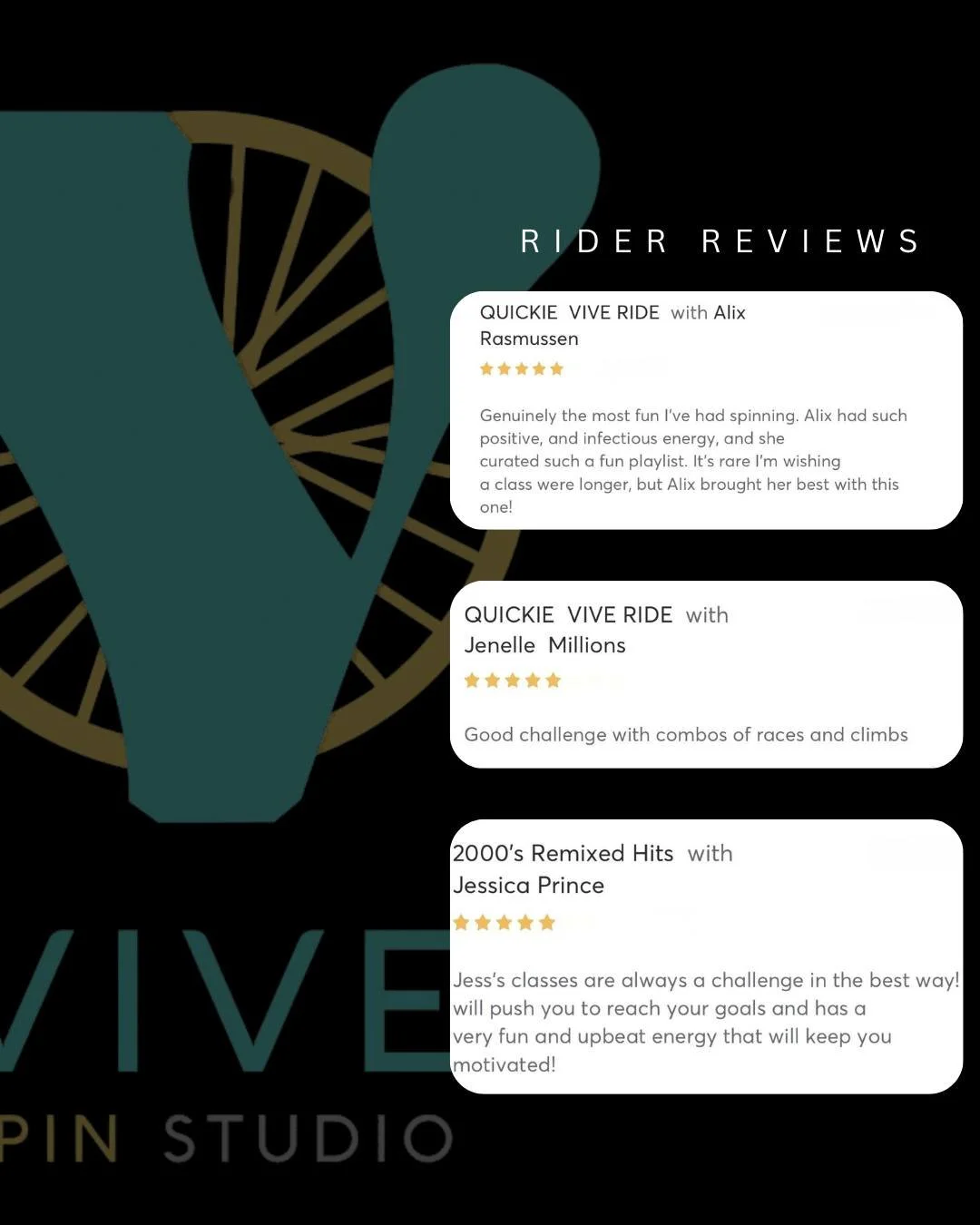 Nothing makes us happier than hearing how our riders feel after class 💛
ㅤ
We&rsquo;re so grateful for this community and the energy everyone brings into the studio every day.
ㅤ
Read what some of our riders have been saying!! If you're looking for mo