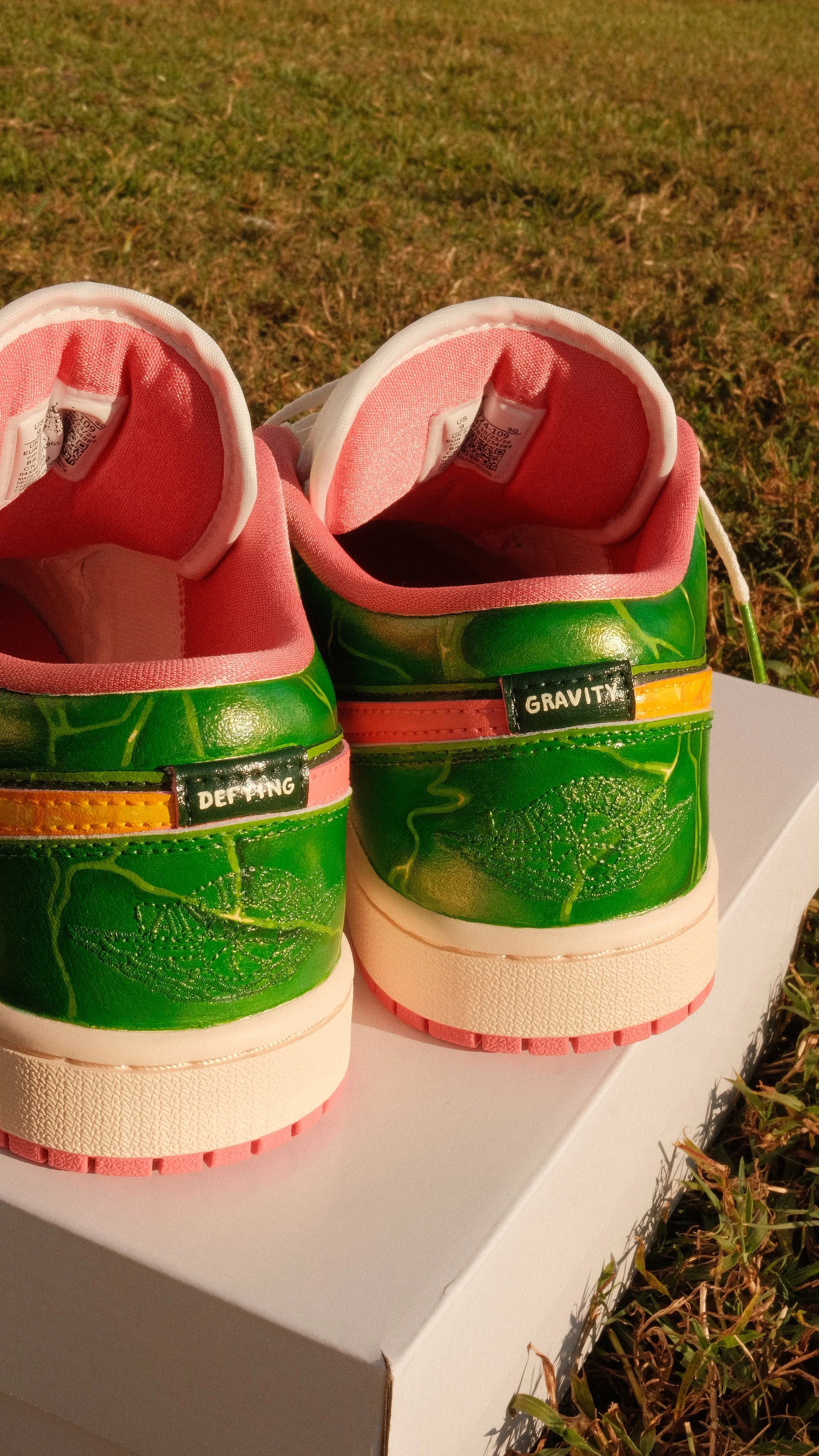 Wicked inspired Nike Jordan 1 Lows