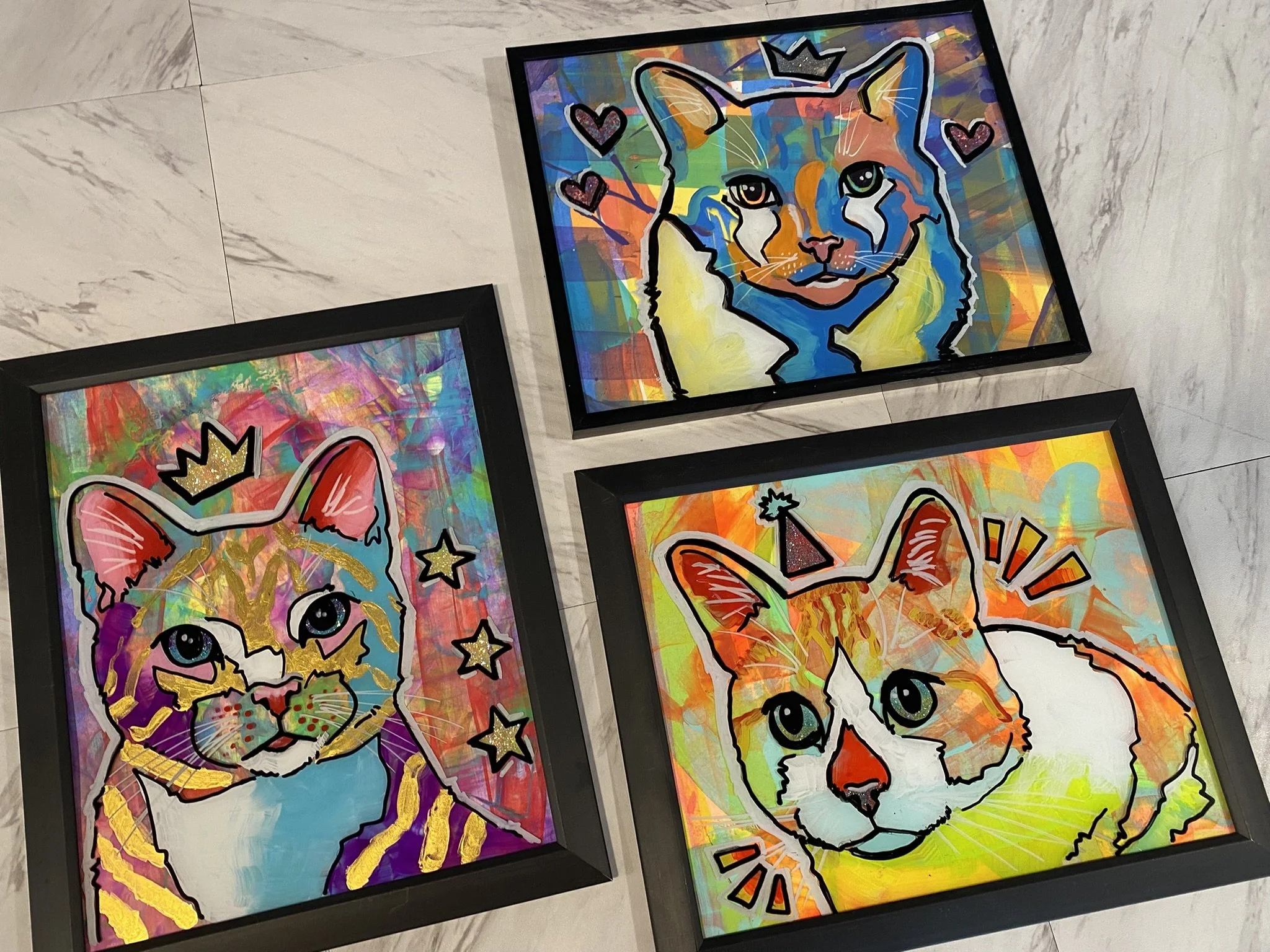 Add glitter, gold, and crowns!