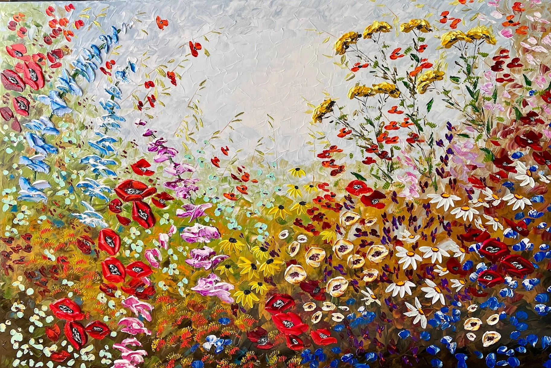 In a Harmony With Life 40" x 80"