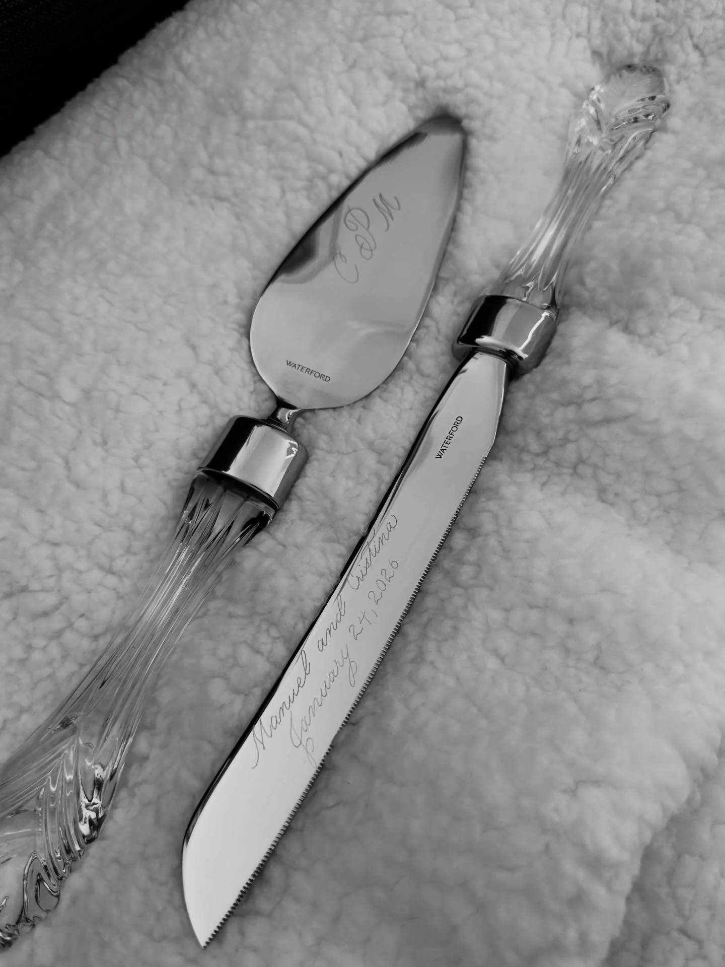 Happy Wedding day to the sweetest couple! Manuel and Cristina!&nbsp;💍

I truly love engraving wedding keepsakes. Every name, date, and message tells a story, and being trusted to preserve such a special moment is something I never take lightly. Turn