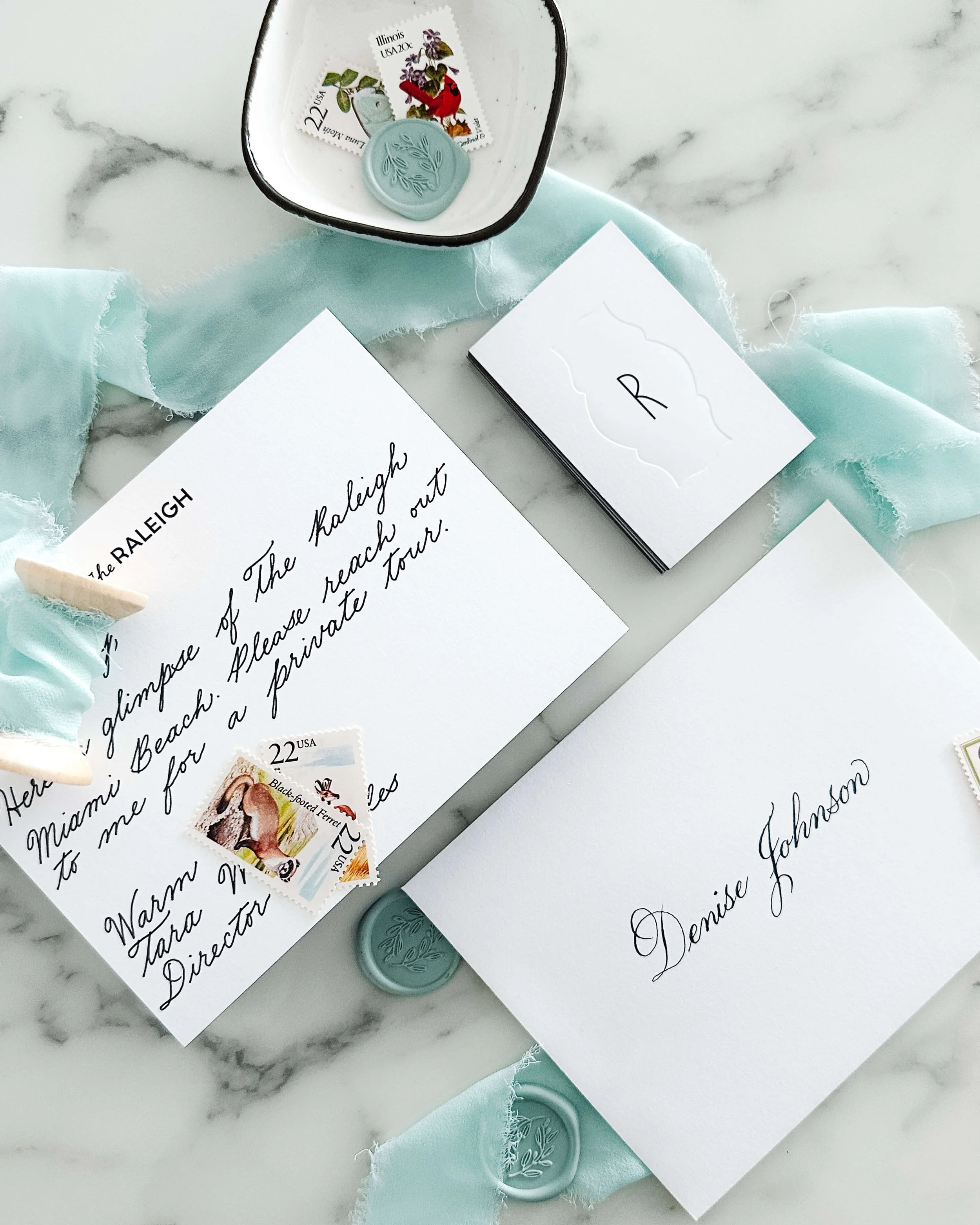 Handwritten Notes for Real Estate Client Gifting - The Raleigh, Miami Beach