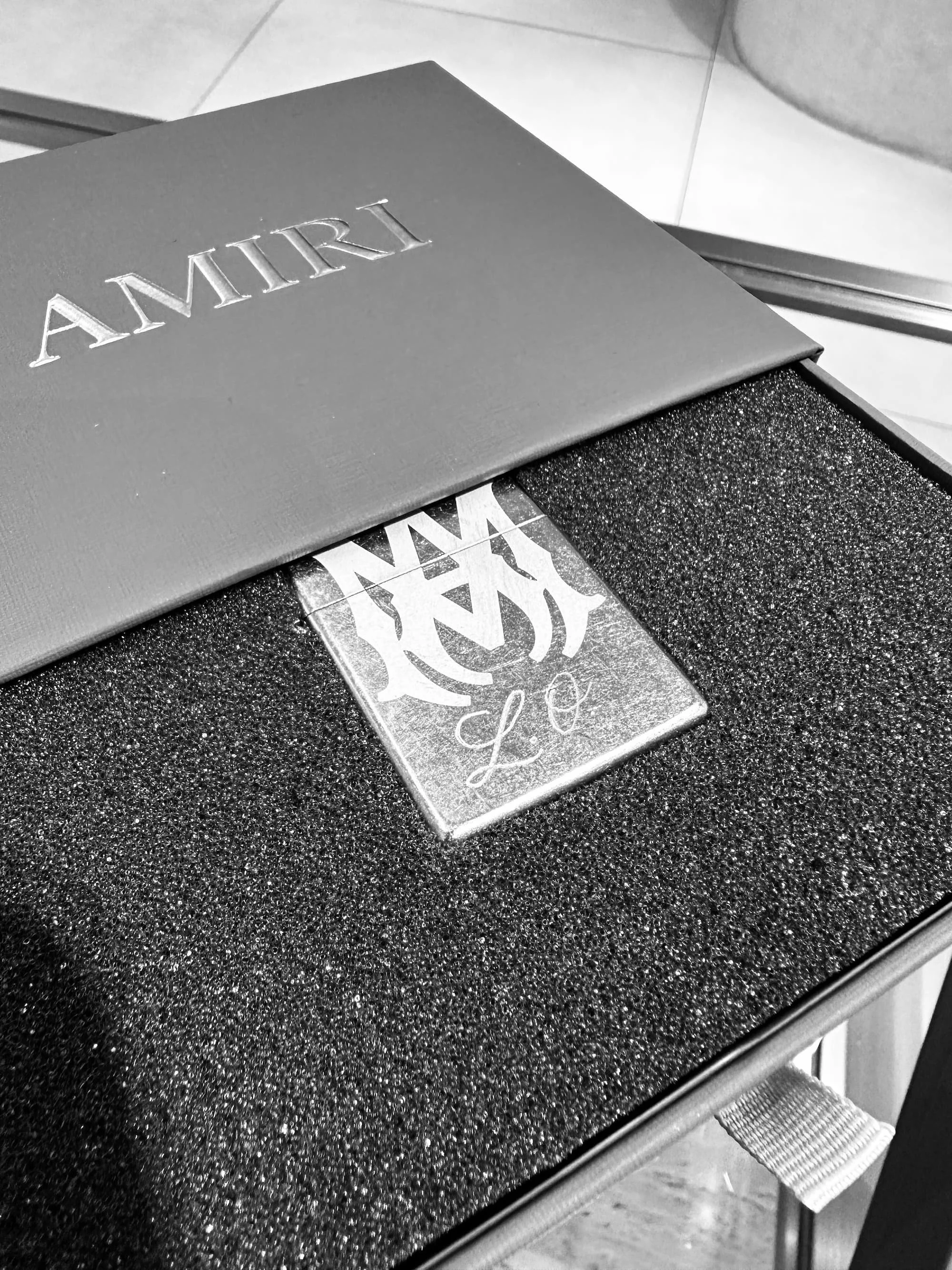 Engraved Amiri Zippo Lighter -Father's Day Activation, Miami Design District, FL