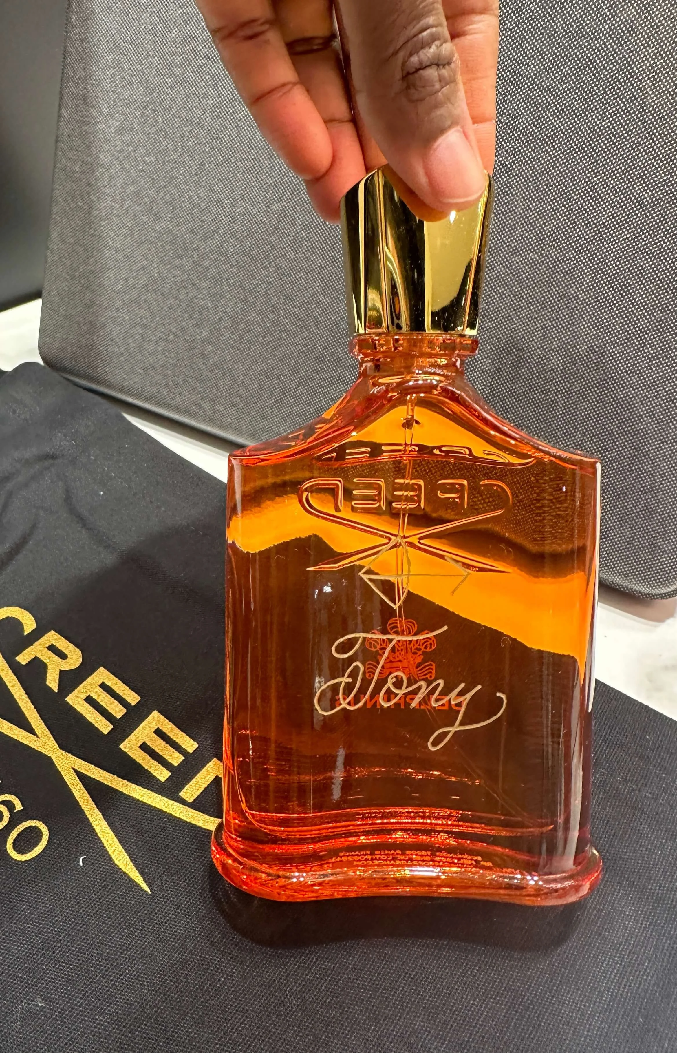 Engraved Creed Delphinus Fragrance - Product Launch Activation, Aventura, FL
