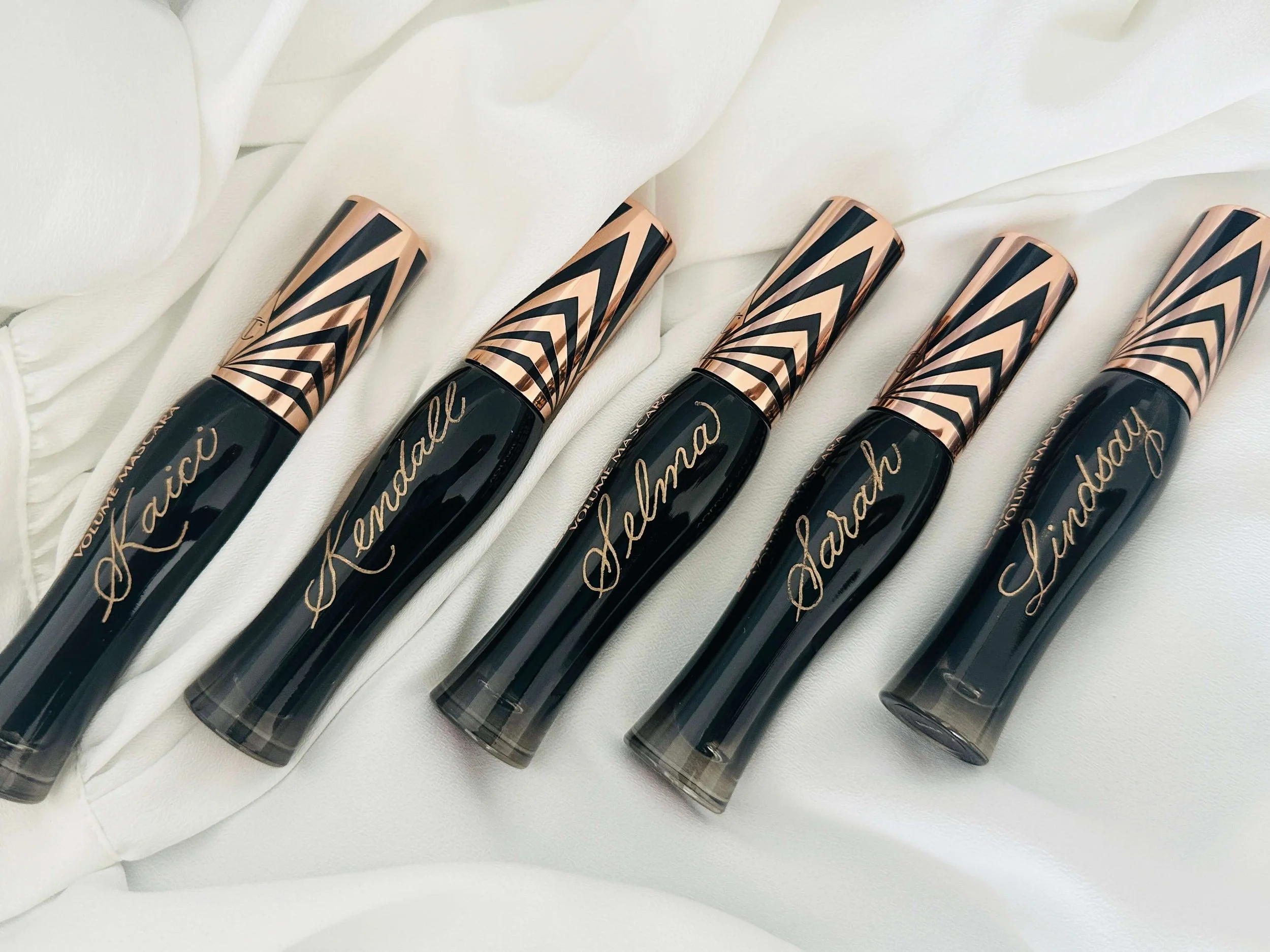 Engraved Charlotte Tilbury Mascara Tube by Miami Engraver Sanique