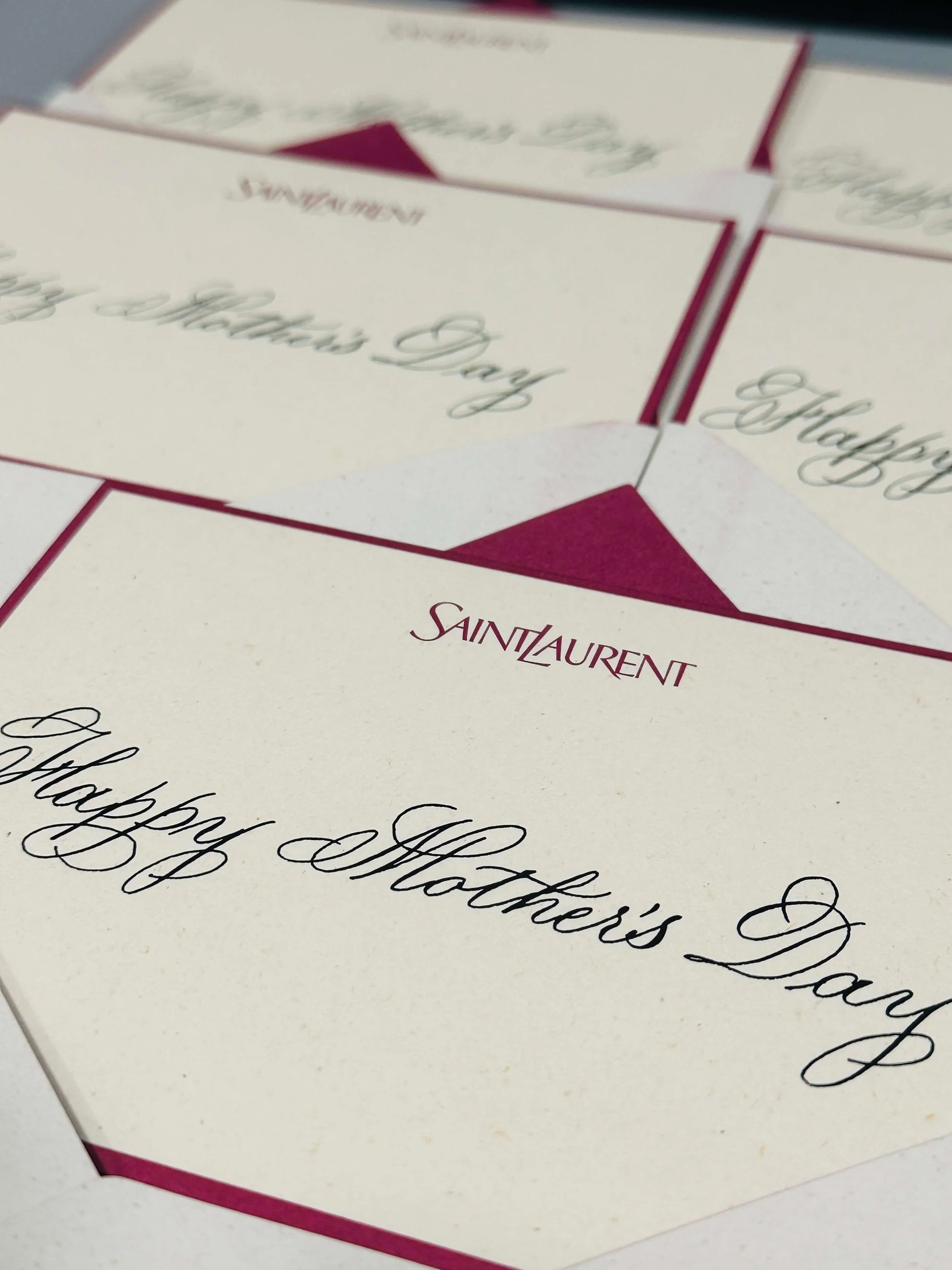 Mother's Day Note Card Calligraphy - Saint Laurent, Aventura, FL