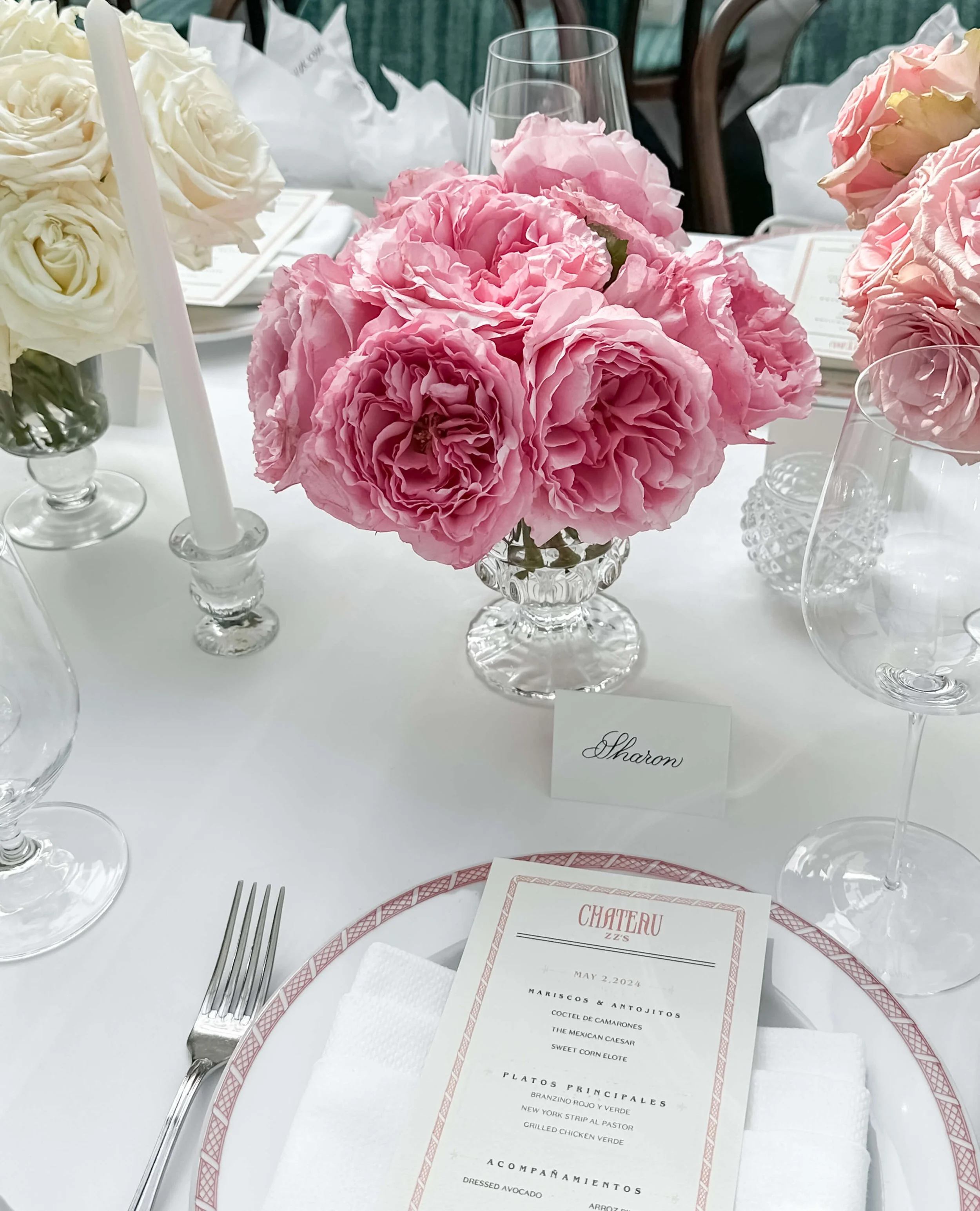 Place Cards for Lancome Private Dinner 
