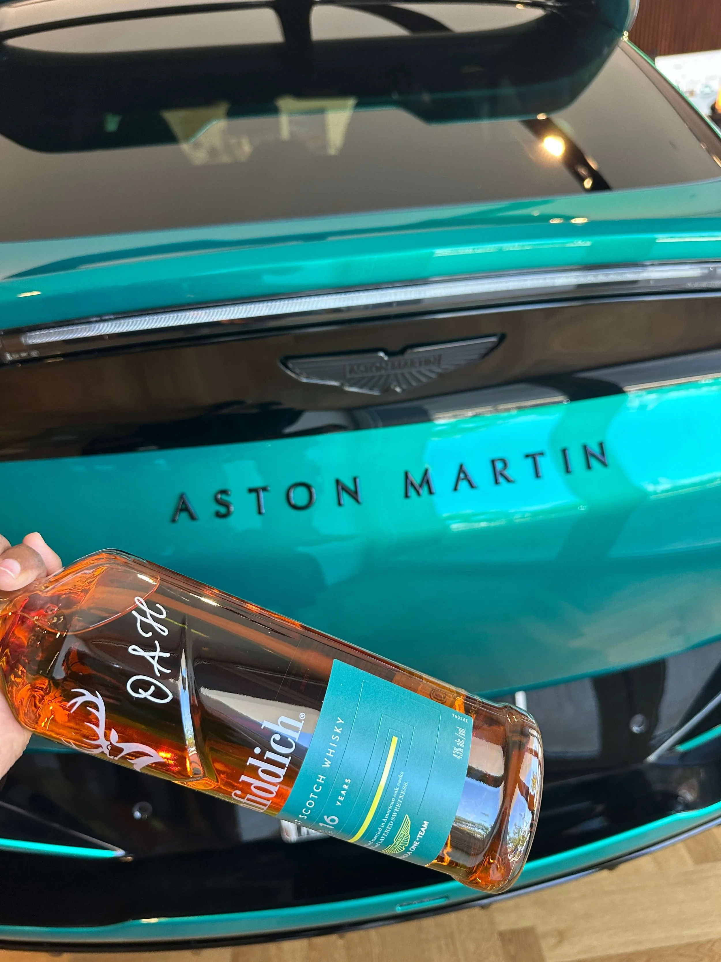 Engraved Stanley Cup for Aston Martin X Glenfiddich Formula 1 VIP Client Event