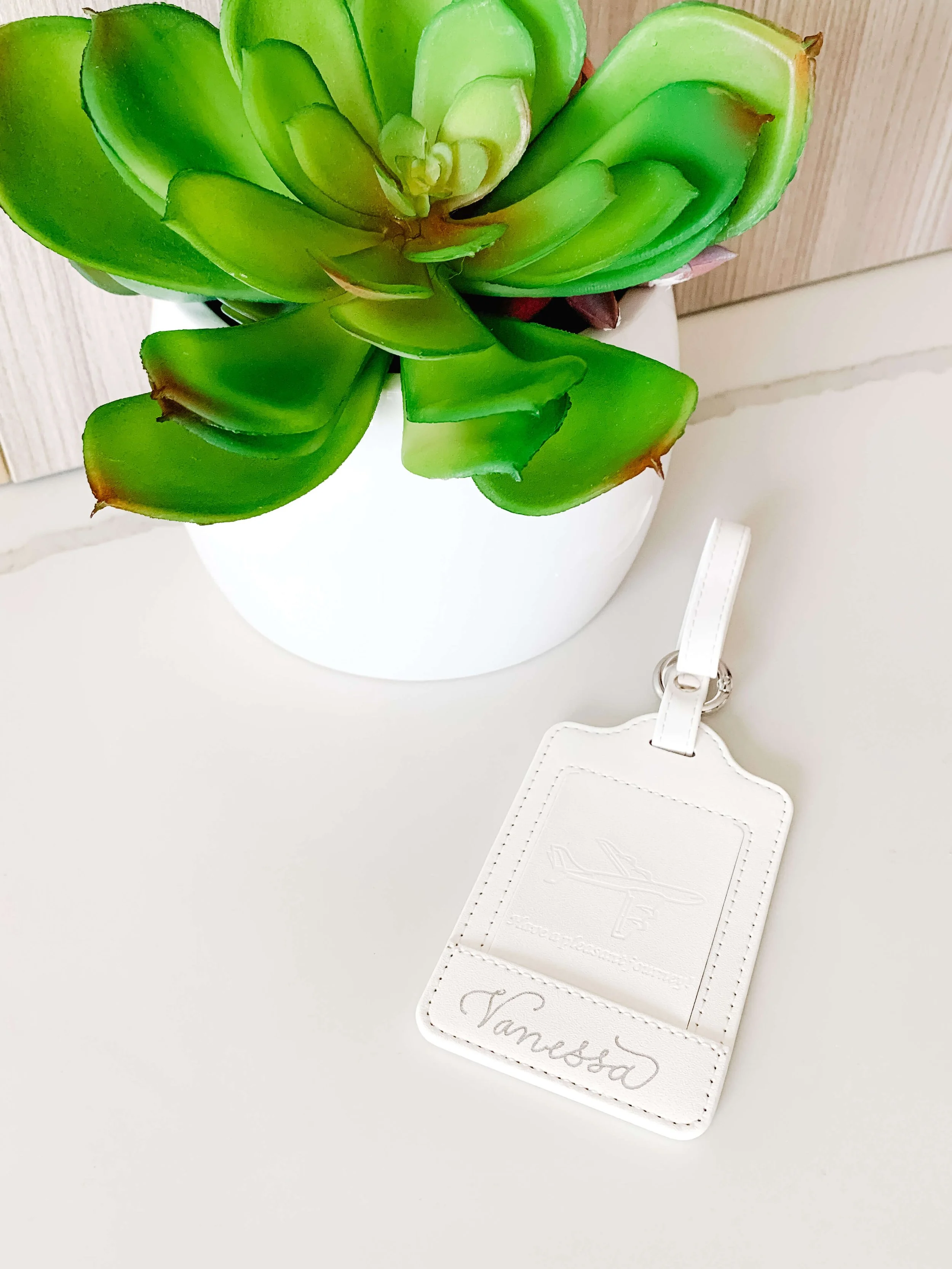 Luggage Tag Hot Foiling