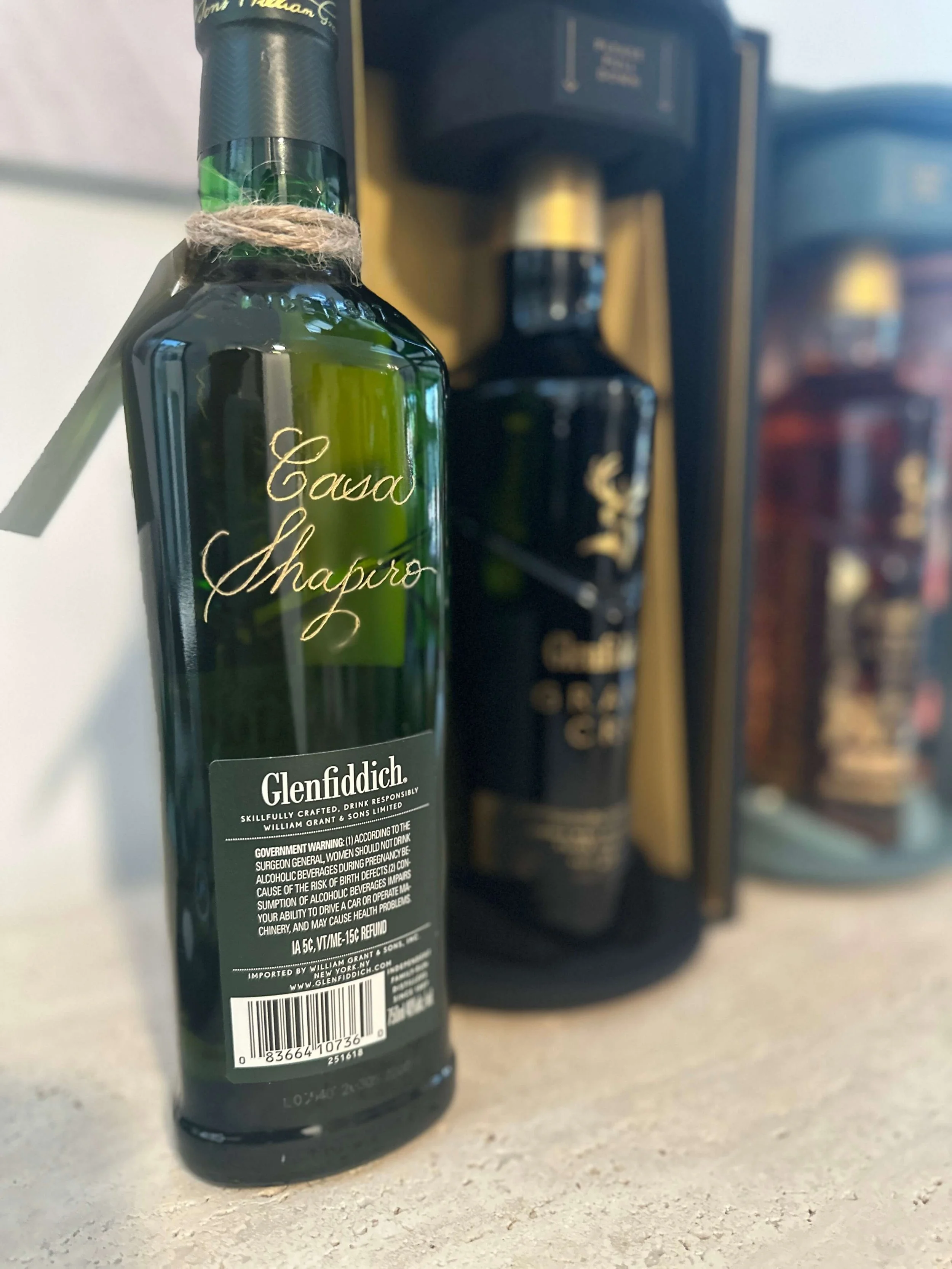 On-Site Whiskey Glass for Real Estate Launch