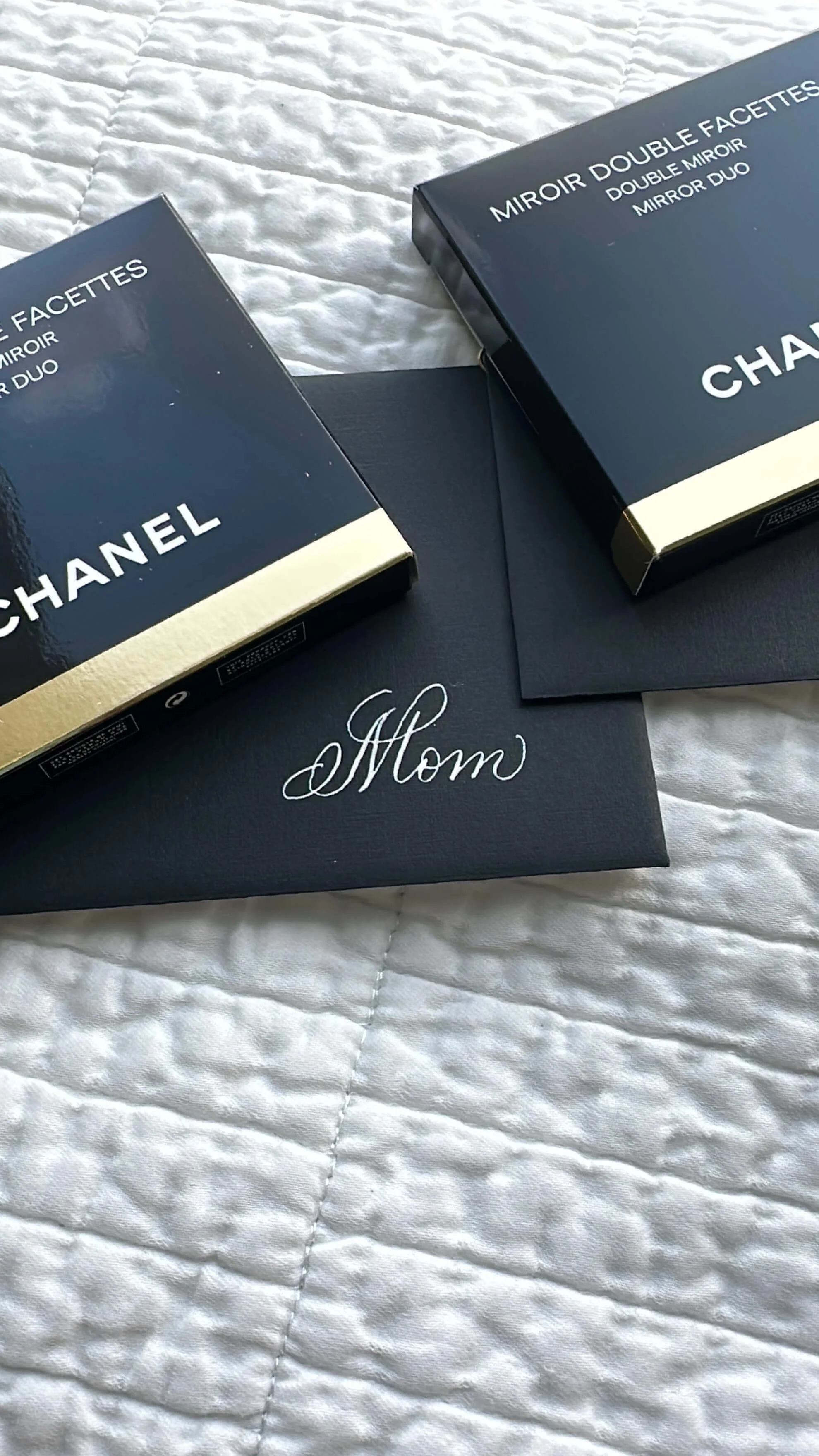 Calligraphy on Envelope for Mother of the Bride Gift