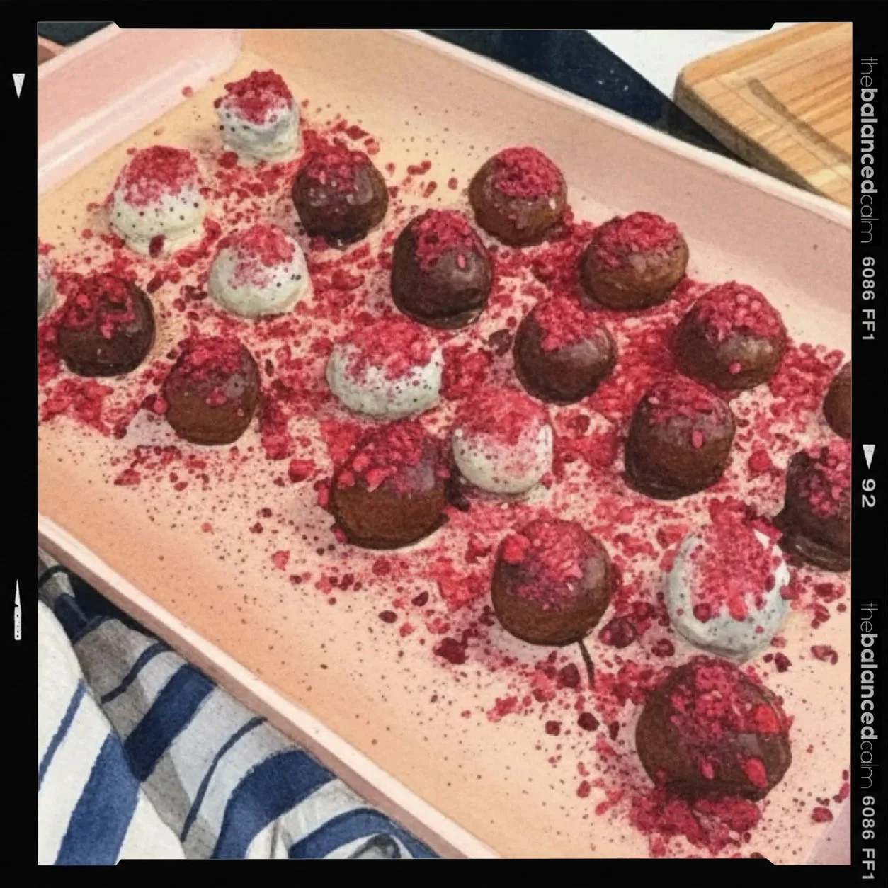 protein “truffle” balls 💪🍫