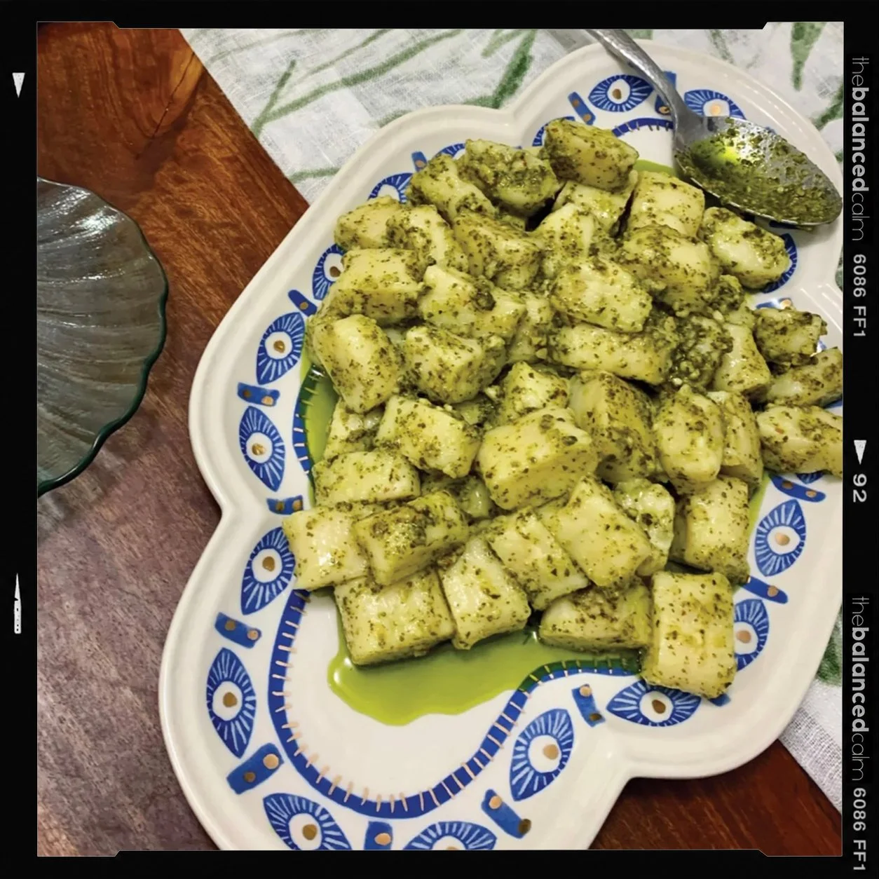 pesto gnocchi 💚🥔