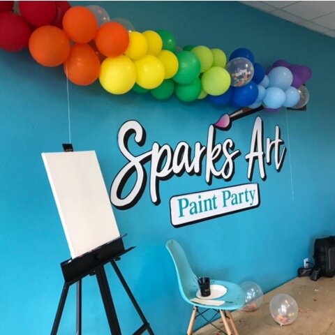 Sparks Art Paint Party