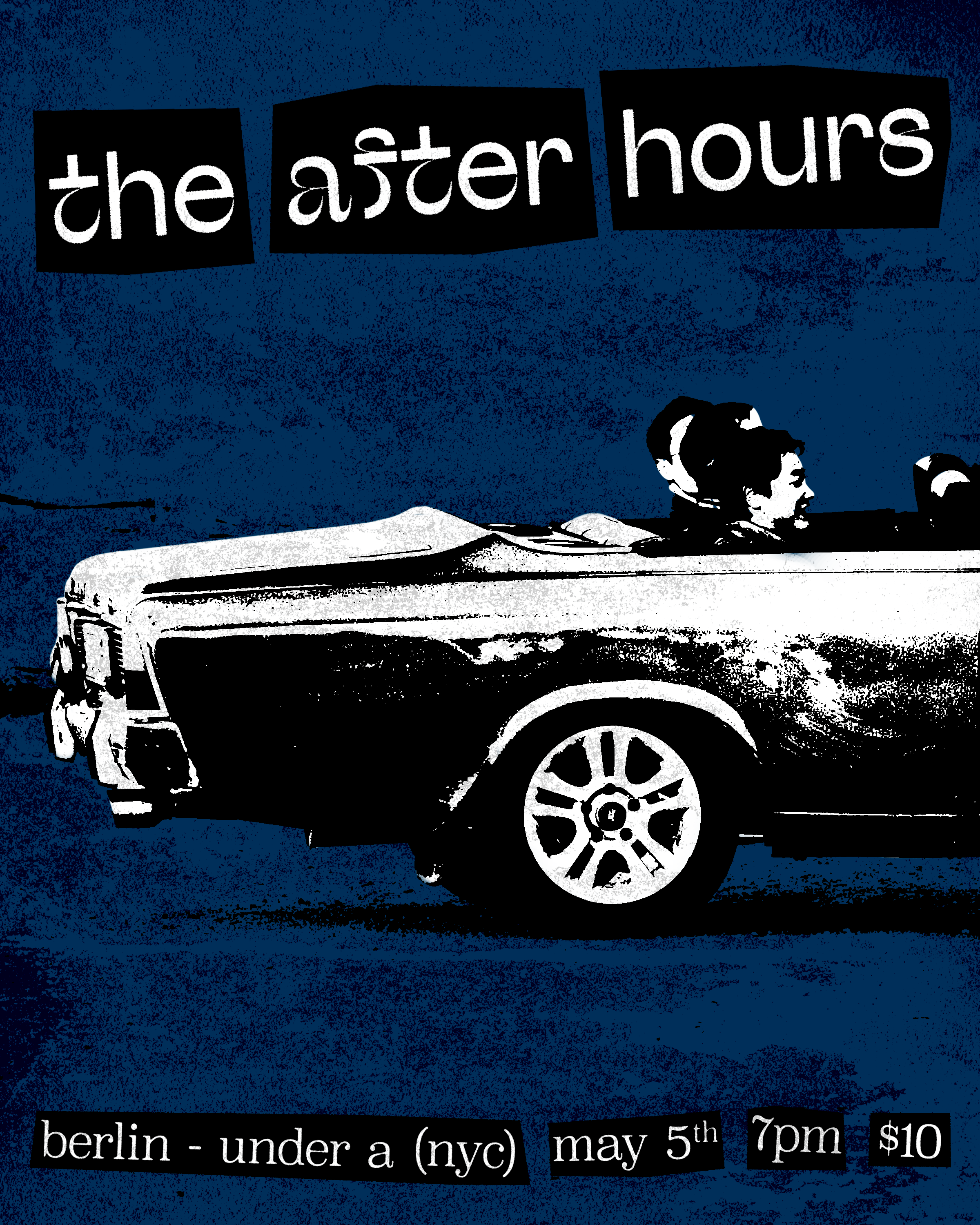 Gig Poster for The After Hours