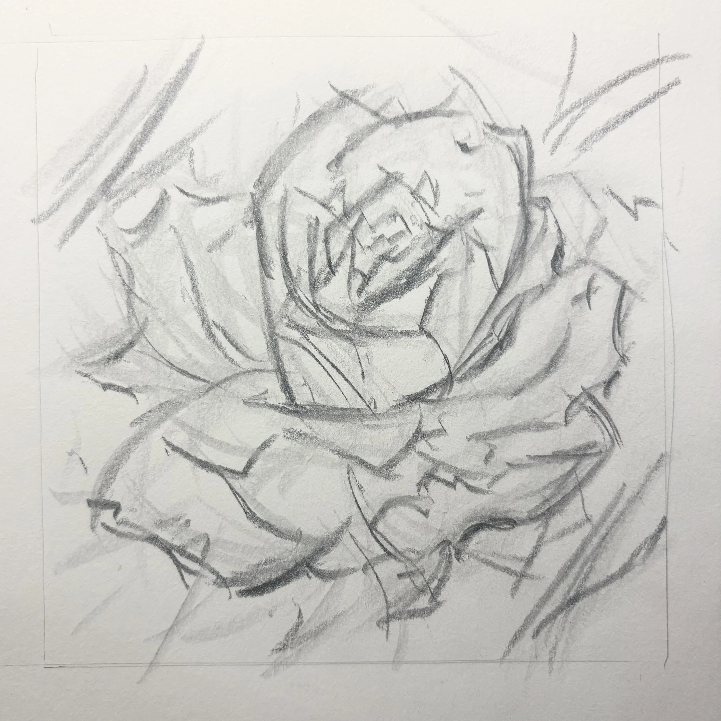 The step beginners often skip when drawing.