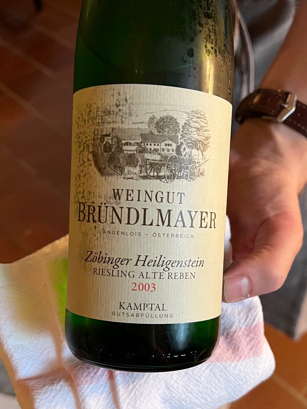2003 old vine Heiligenstein Riesling