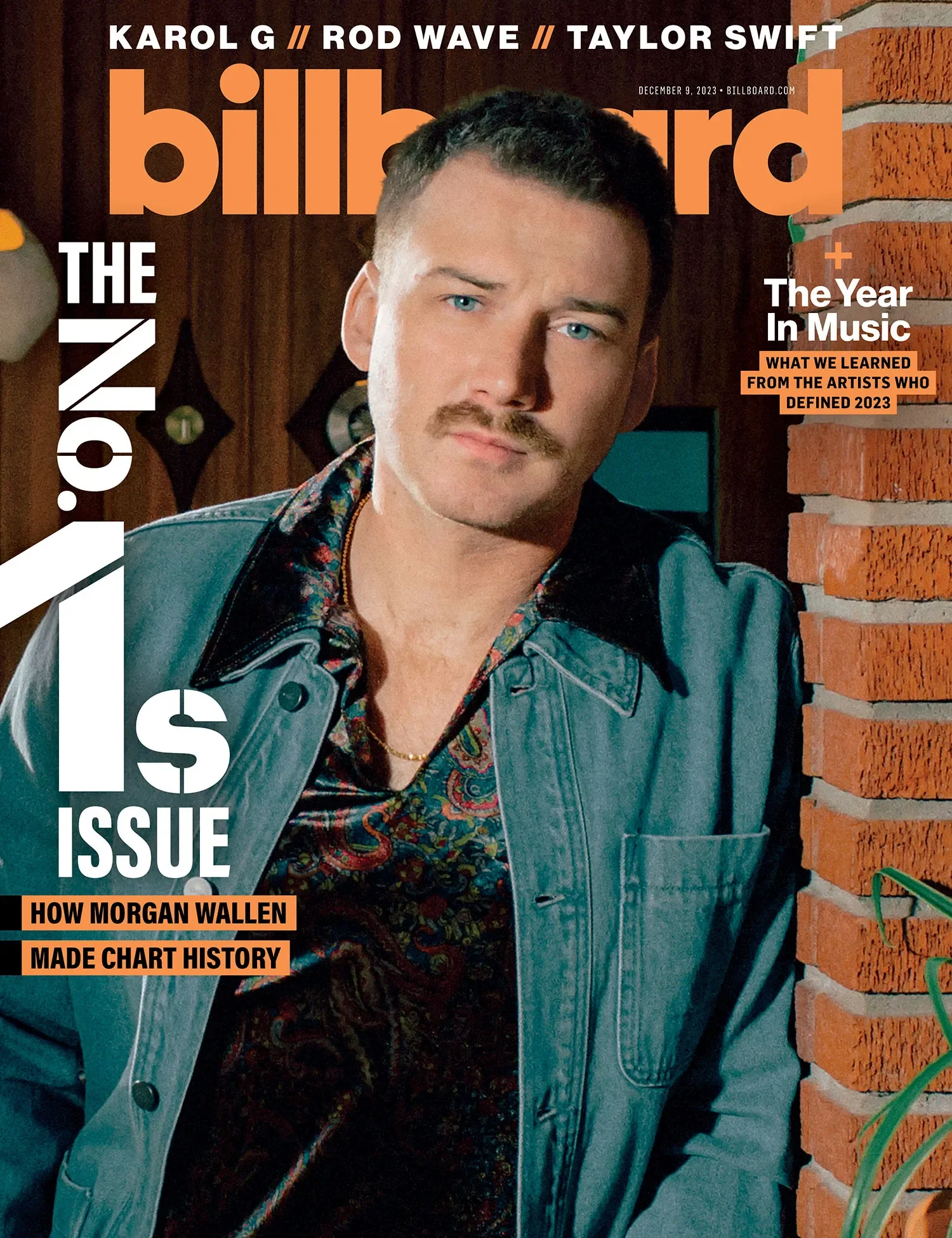 MORGAN WALLEN BILLBOARD COVER - Photographer: Daniel Chaney - 
Digitech: Oscar Villanueva Padron
