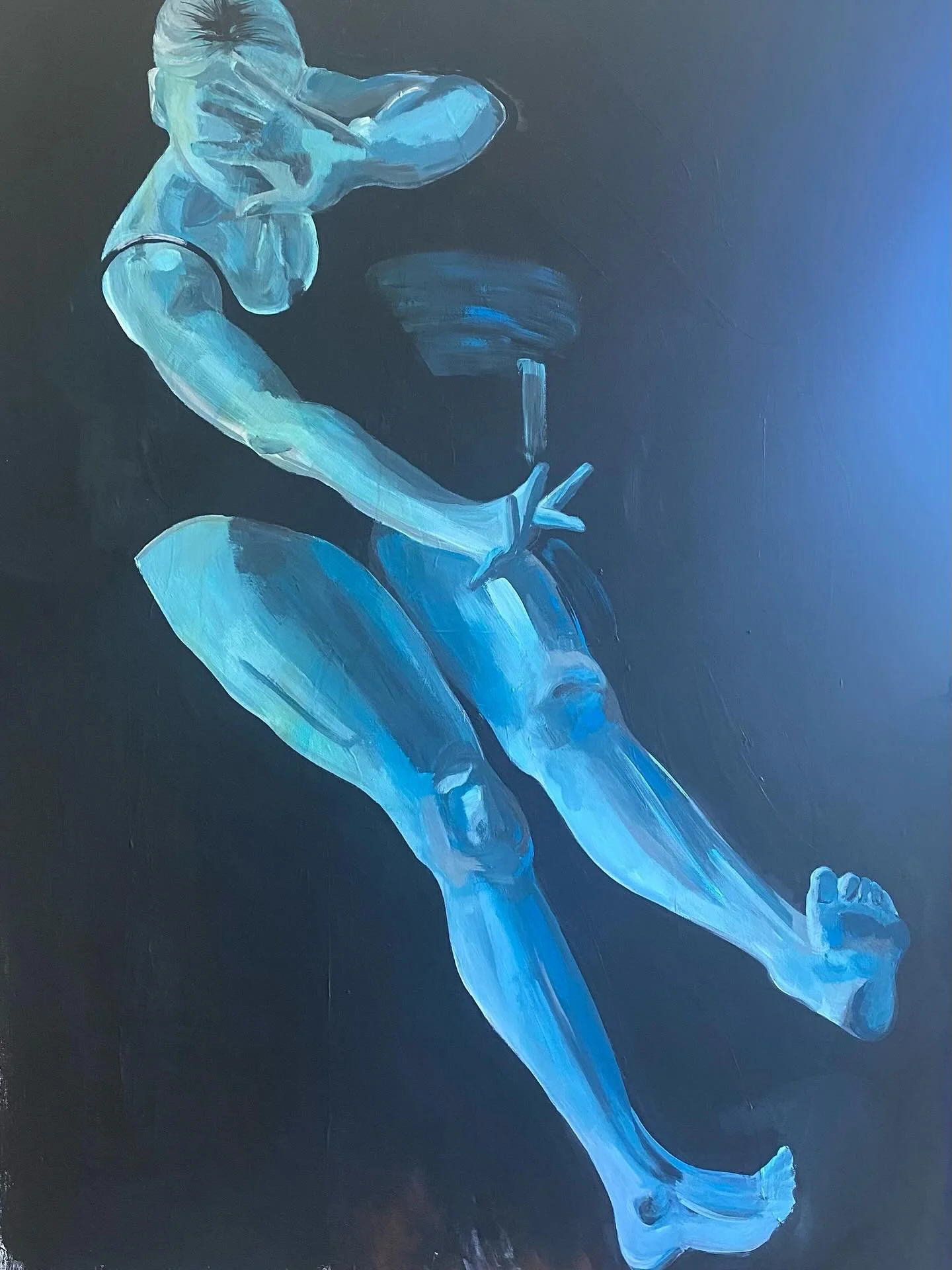 Another Self portrait for our show at OCCCA