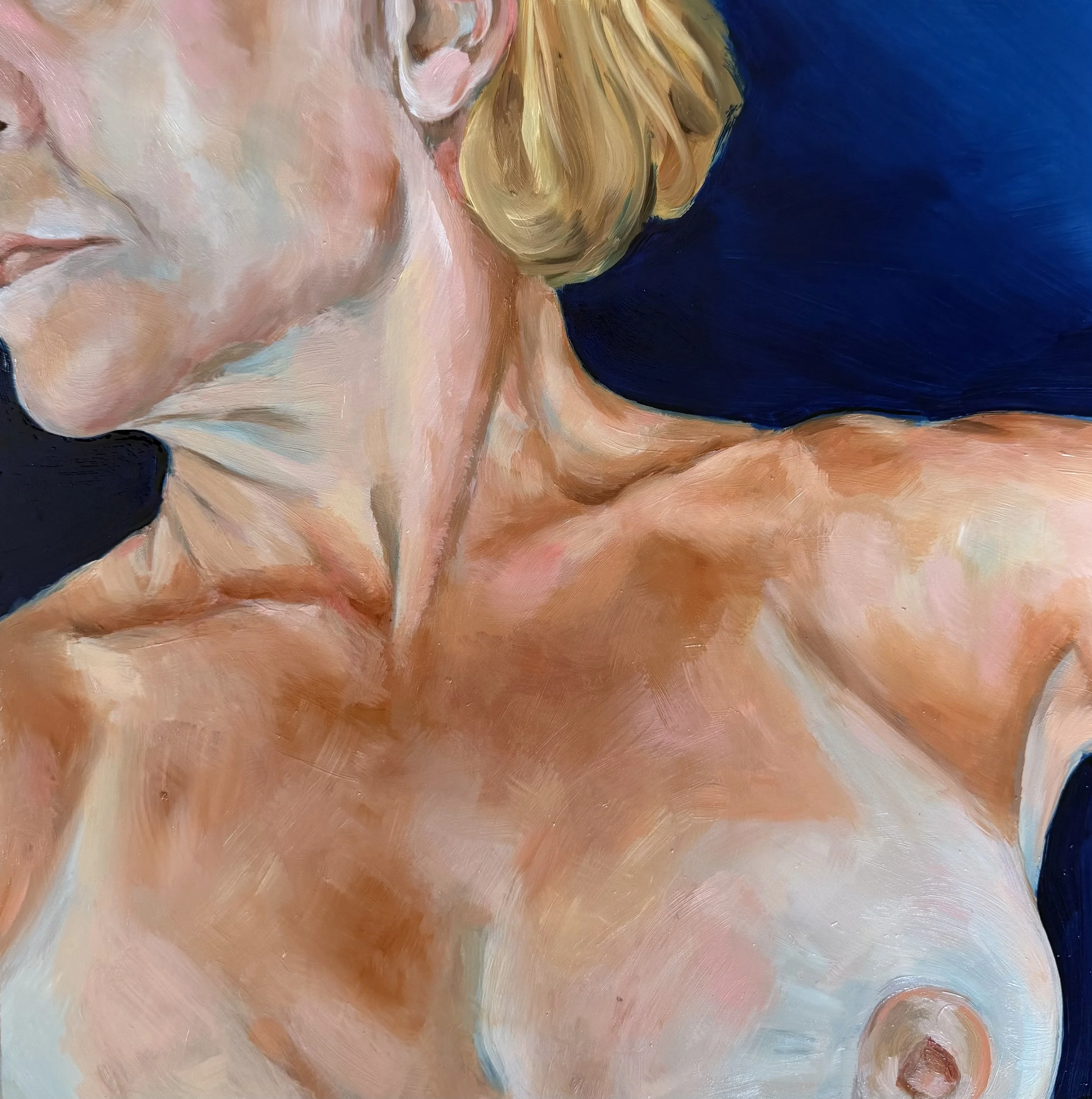 FUERTE - SELF PORTRAIT -2026
OIL ON BOARD 12 X 12
