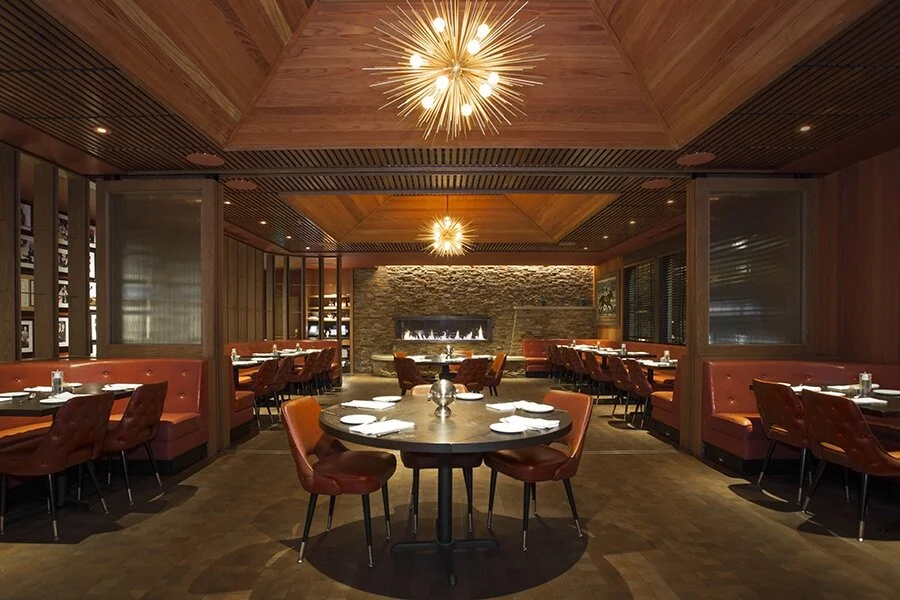 Classic Brown Custom Seating- Booth & Chairs