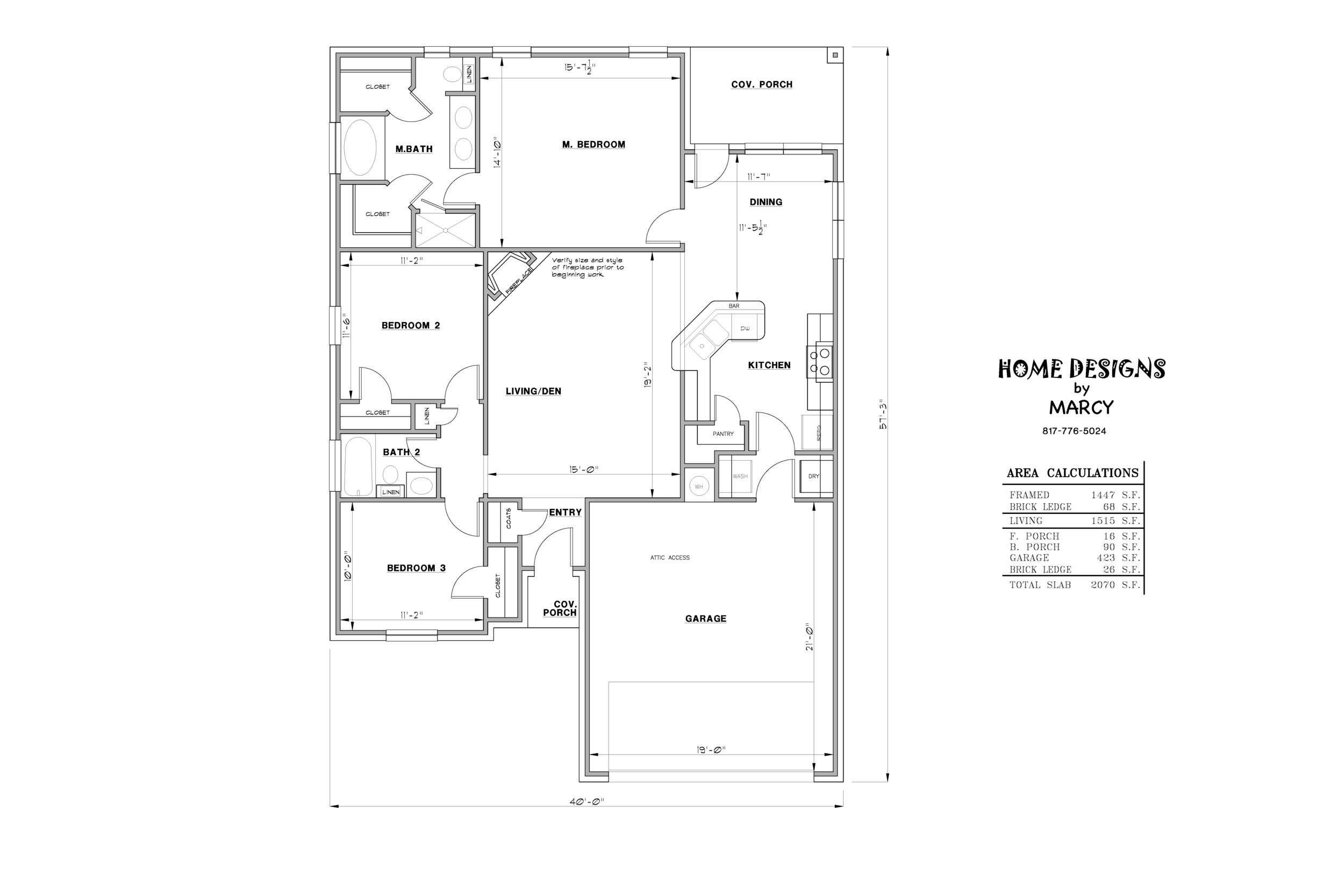 Plans — Home Designs by Marcy