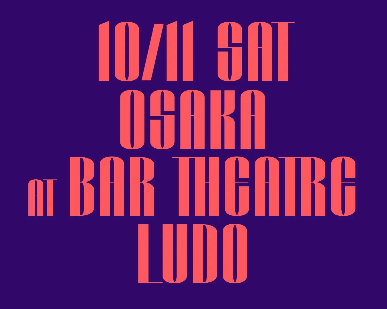 10/11 (Sat) Osaka Pride Beauty Blenda