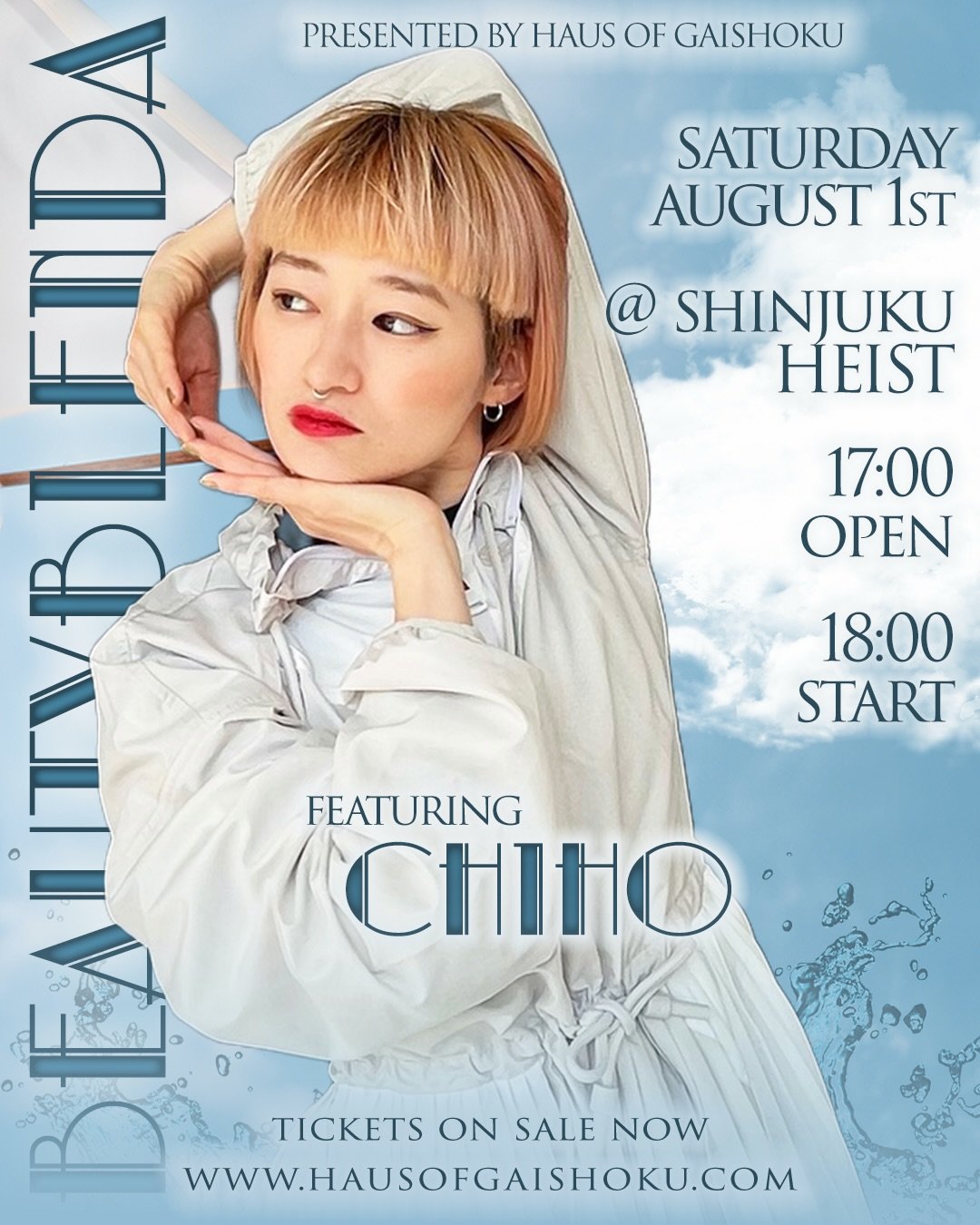 Tokyo🗼! Japan🇯🇵 !
Electro Dancer @chiho.electrouniverse coming to Beauty Blenda ! エレクトロダンサーの @chiho.electrouniverse がBeauty Blenda でパフォーマンスするよ！遊びにきてね！

Event info 🏳️&zwj;⚧️🏳️&zwj;🌈&darr;
Summer ☀️🏖️ Beauty Blenda 🗼
With RPDR🏁UK🇬🇧Season.6 @