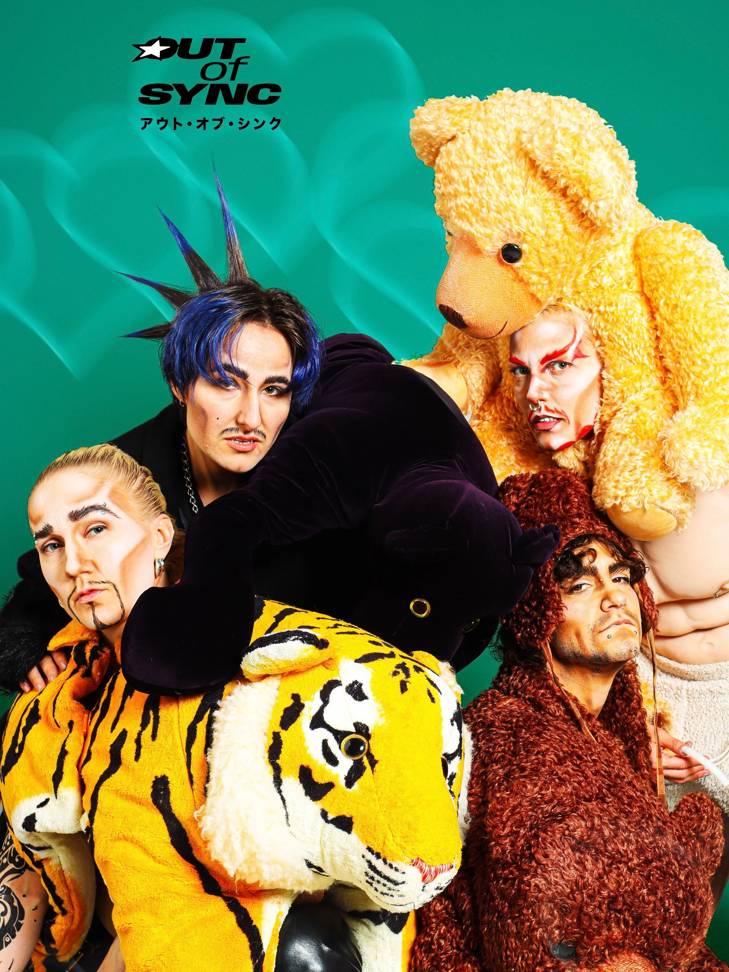 Hi Japan🗼🇯🇵！We are an international sensational drag king boy band Out of Sync from Finland🇫🇮, and very excited to make a juicy pit-stop in Tokyo🗼🔥 Nico, Peter Cunt&rsquo;dre, HC Wayne &amp; dj cummyb3ar are here to dance your worries away, ma