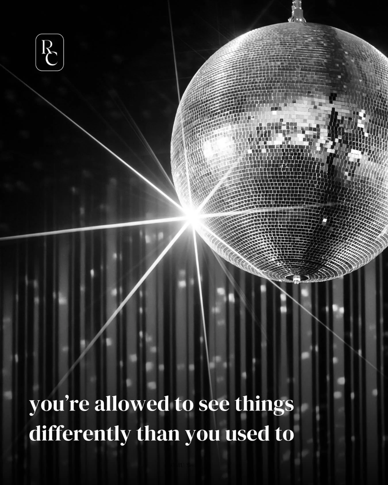 Growth often means noticing something from a new angle. 

What once felt normal might not feel right anymore, and there&rsquo;s no rush to figure out what&rsquo;s next.

Be gentle with yourself through the in-between.