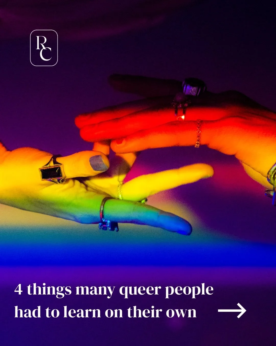 Many queer people were handed a roadmap that didn&rsquo;t reflect where we wanted to go - or even an accurate starting point - so we made our own map 🗺️

In doing so, we developed powerful skills: the ability to build chosen family, question default