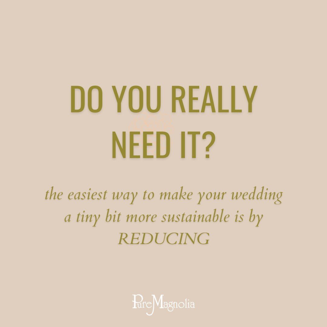 🌿 Wedding season is just around the corner, and we know the last-minute rush can make brides feel overwhelmed. Take a moment to pause, breathe, and ask yourself: do we really need it all? It's easy to get caught up in the allure of extravagant decor