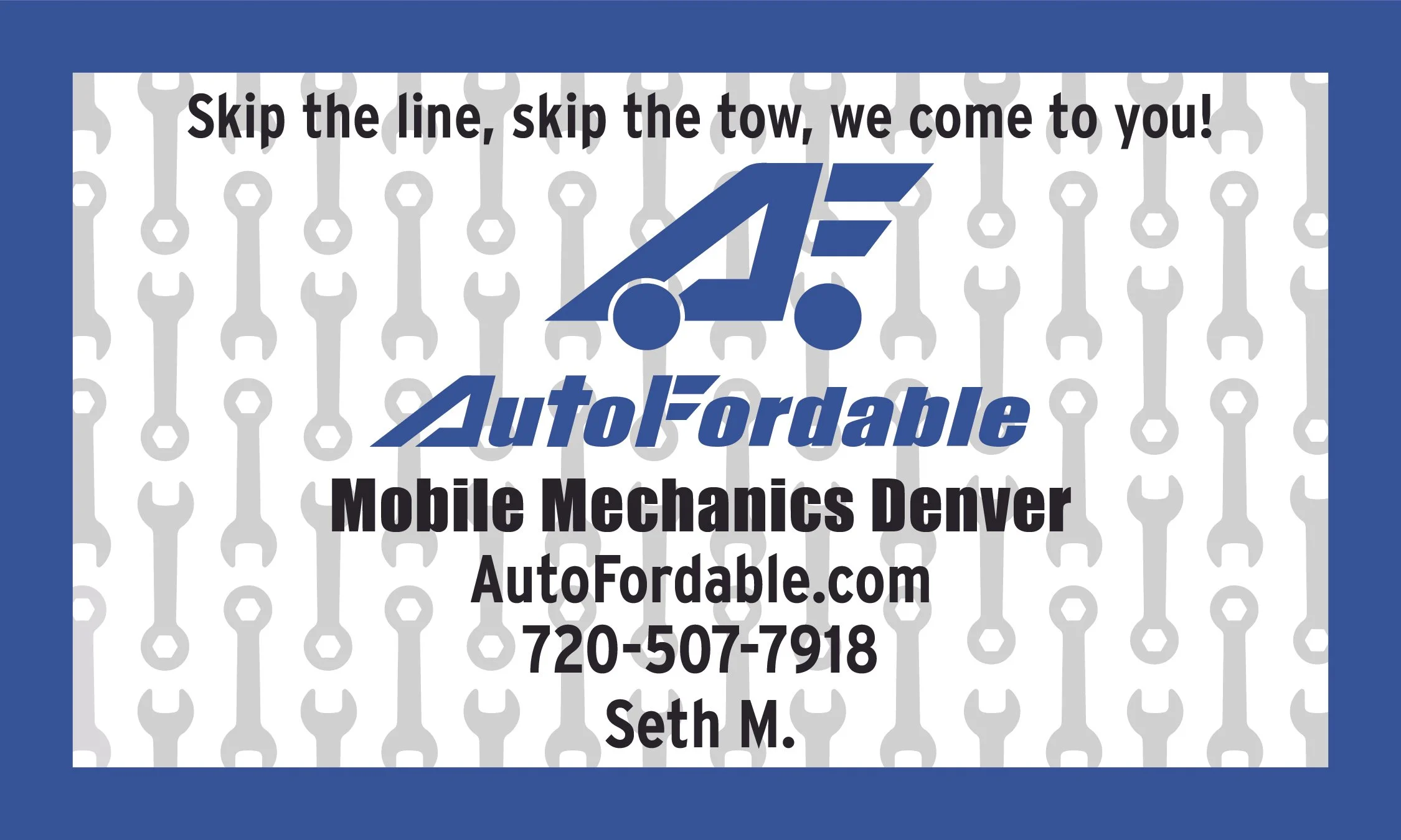 Business Card Design Front