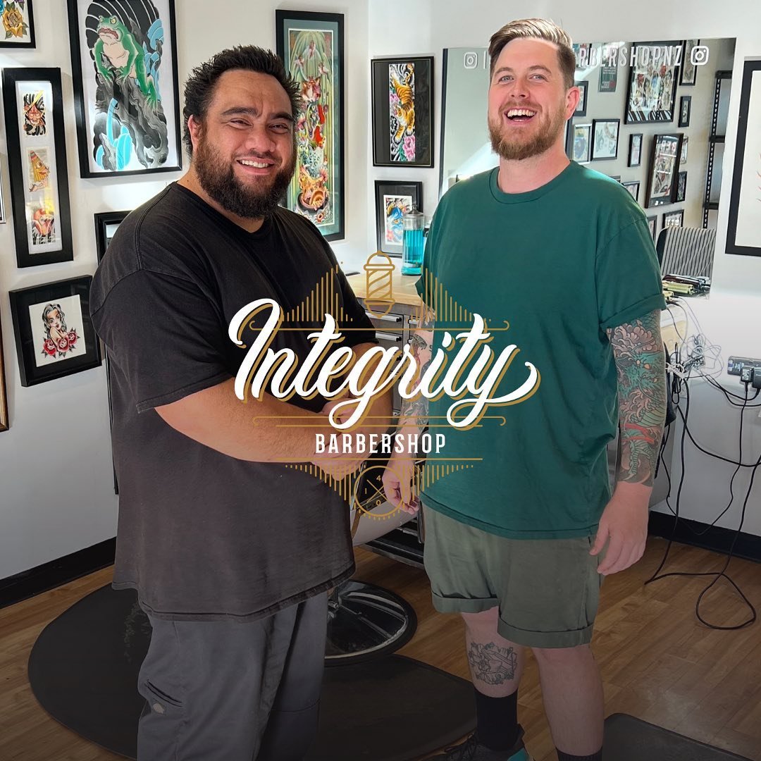 INTEGRITY BARBERSHOP |  GISBORNE 

Come see Brendon or Sam for a cut this week! 
No appointments required!