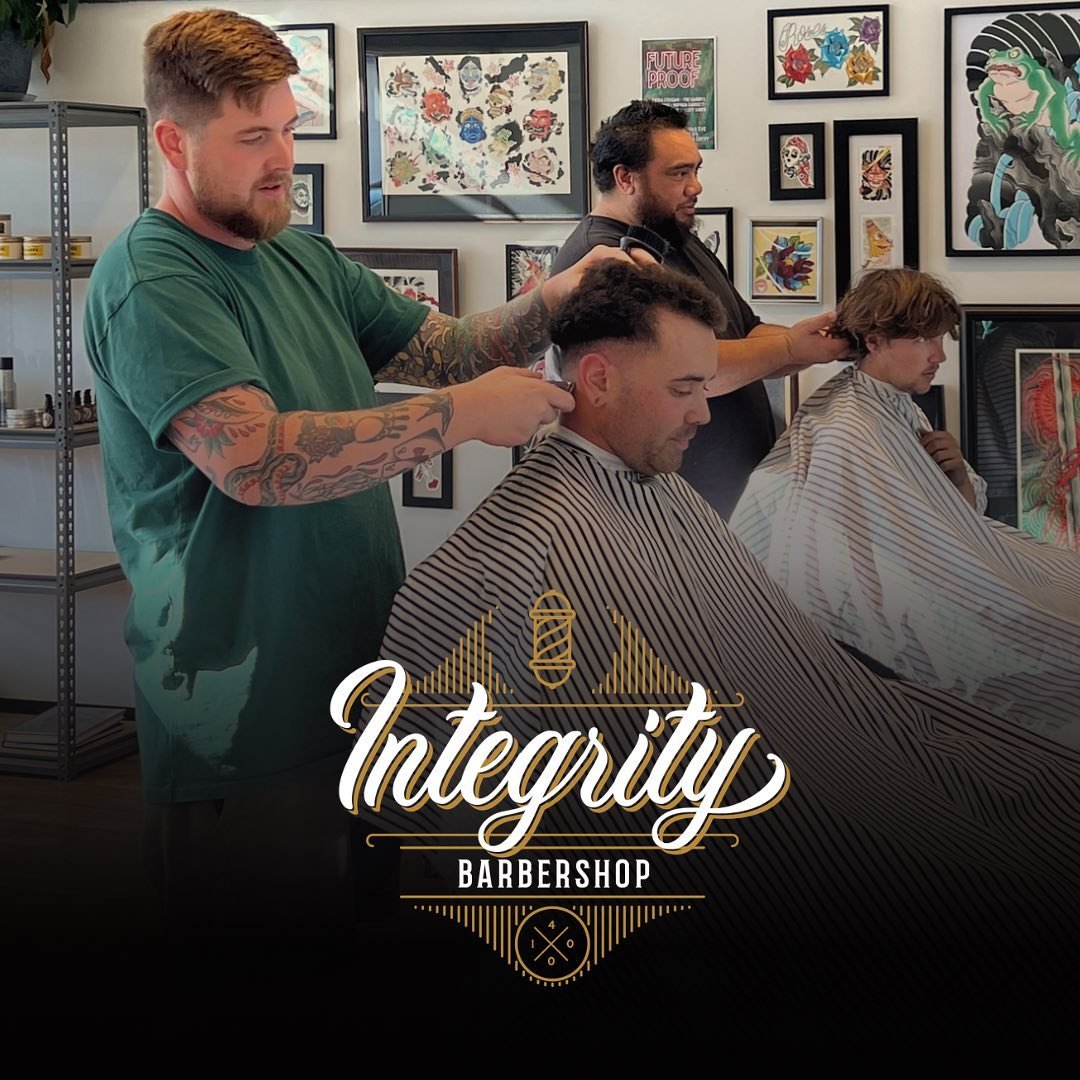 Come on down to Integrity Barbershop for a cut today😎

#Gisborne #Barber #Barbershop