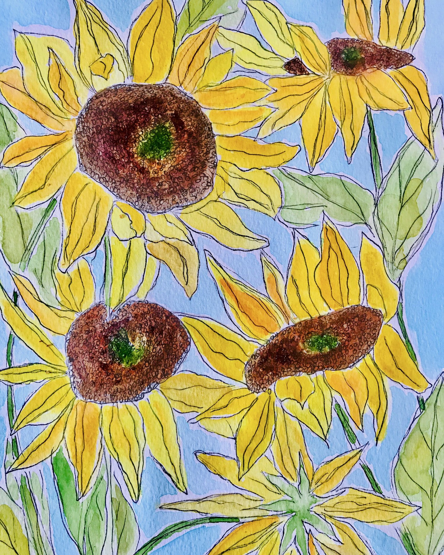 Original Loose Floral Watercolor Postcards (Set of 3): Surprise Me! – The  Wilde Flores