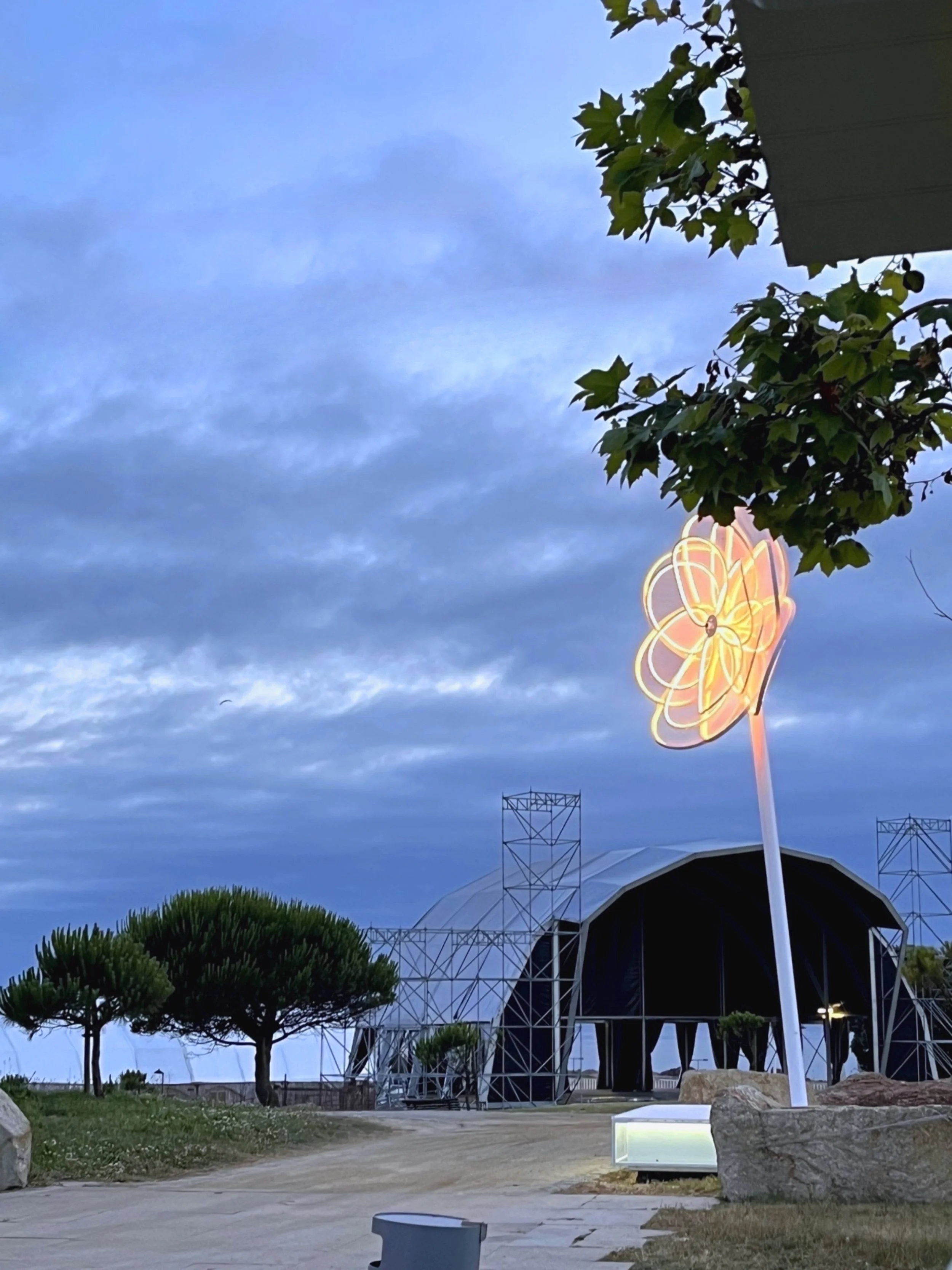 GIANT FLOWERS - PUBLIC ART INSTALLATION