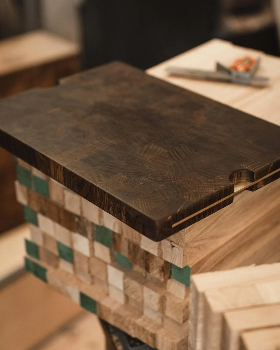 I am retiring the HC01 Endgrain, my very first endgrain cutting board. I only made 20 of them and they have now all found their homes. 

Those who own one are part of a very small circle of collectors holding a piece of Hagen&oslash;r history, and I 