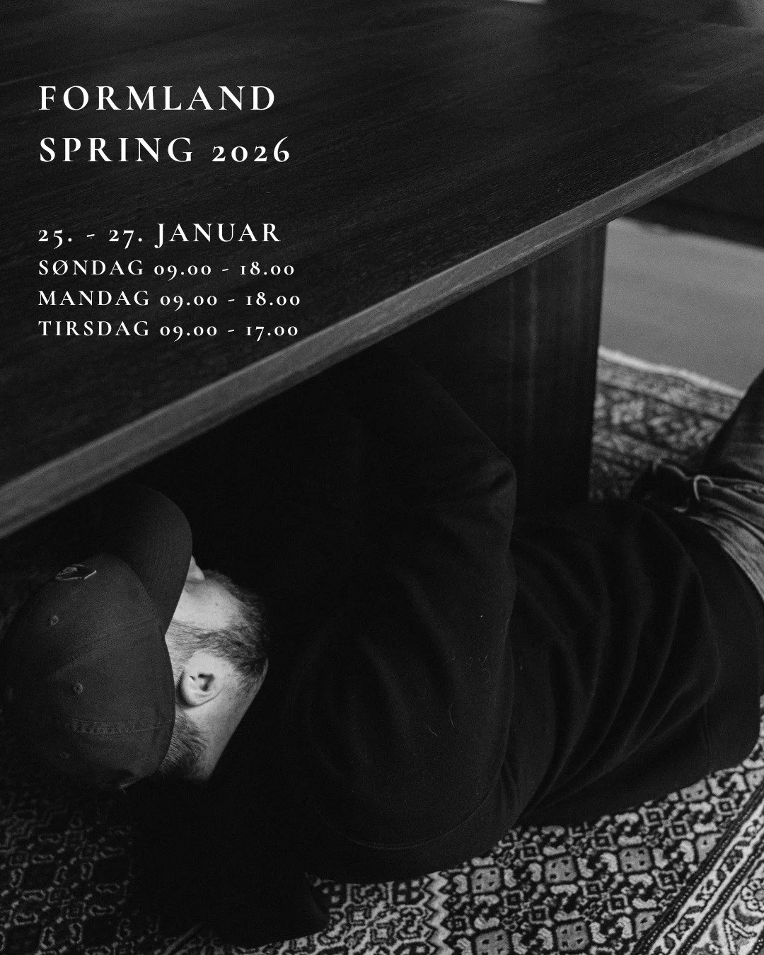 Jeg gik ellers og troede, at julefreden kunne f&aring; lov at lande engang i januar efter et voldsomt travlt november og december. Men nej... fuld fart p&aring; produktionen, for jeg skal udstille p&aring; Formland 2026 i MCH Messecenter Herning 25. 