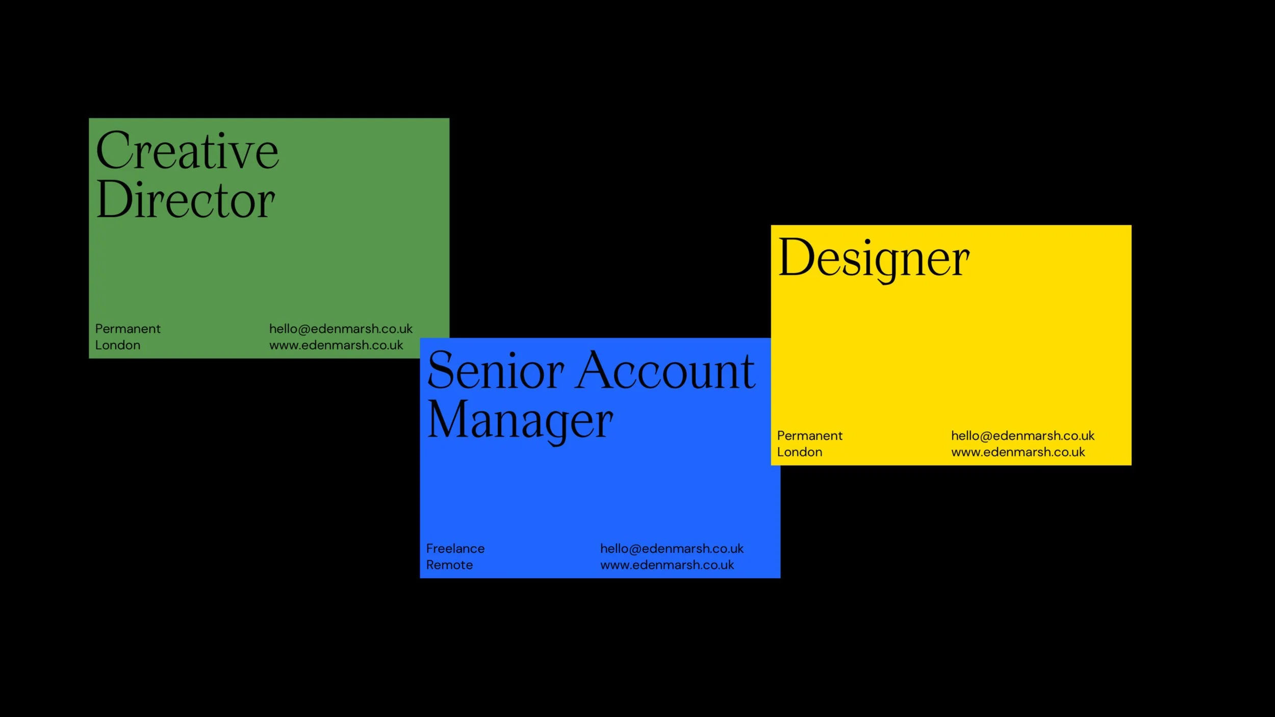 Freelance designer explores the processes behind his website design for recruitment agency
