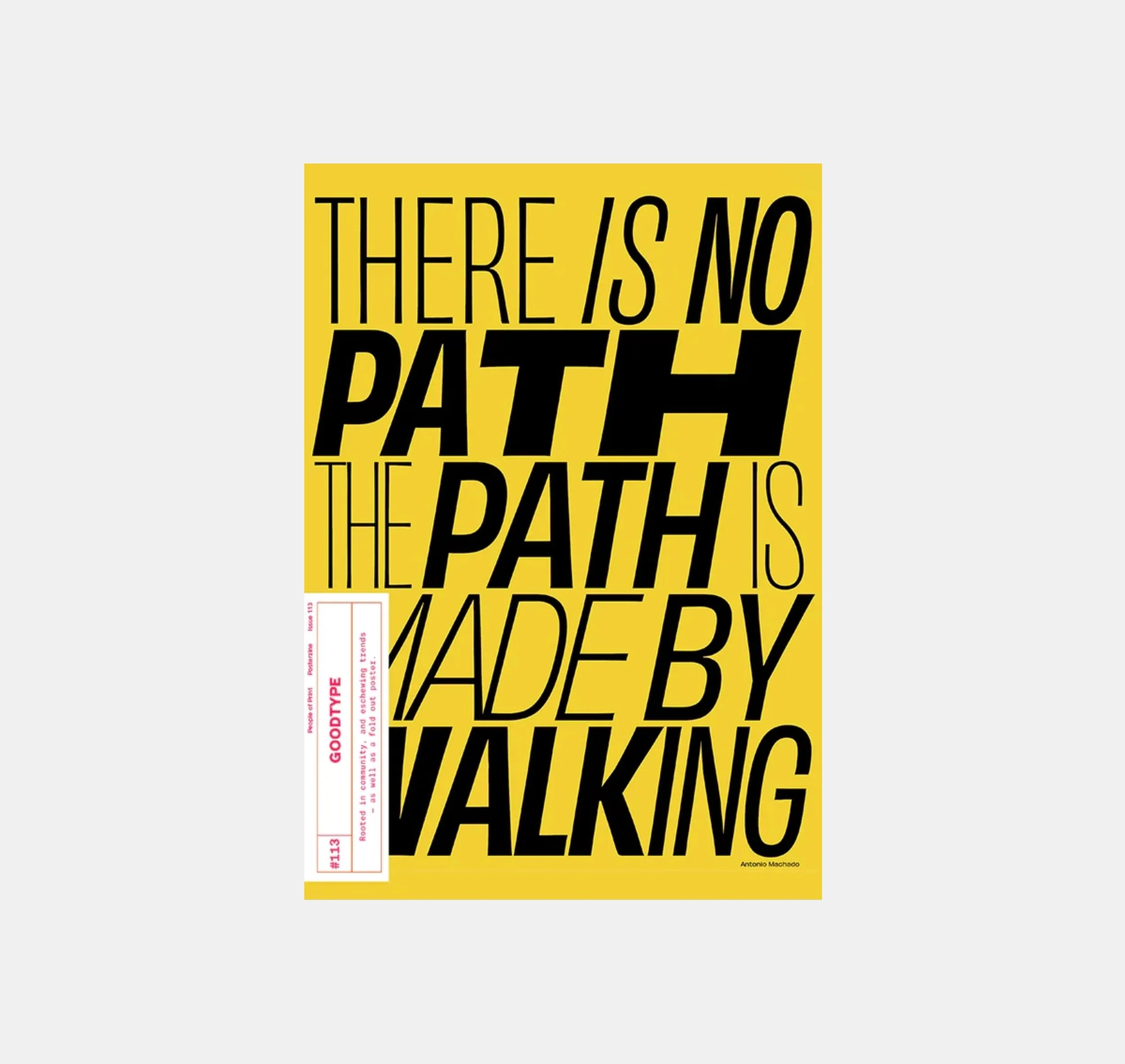 Posterzine: Goodtype