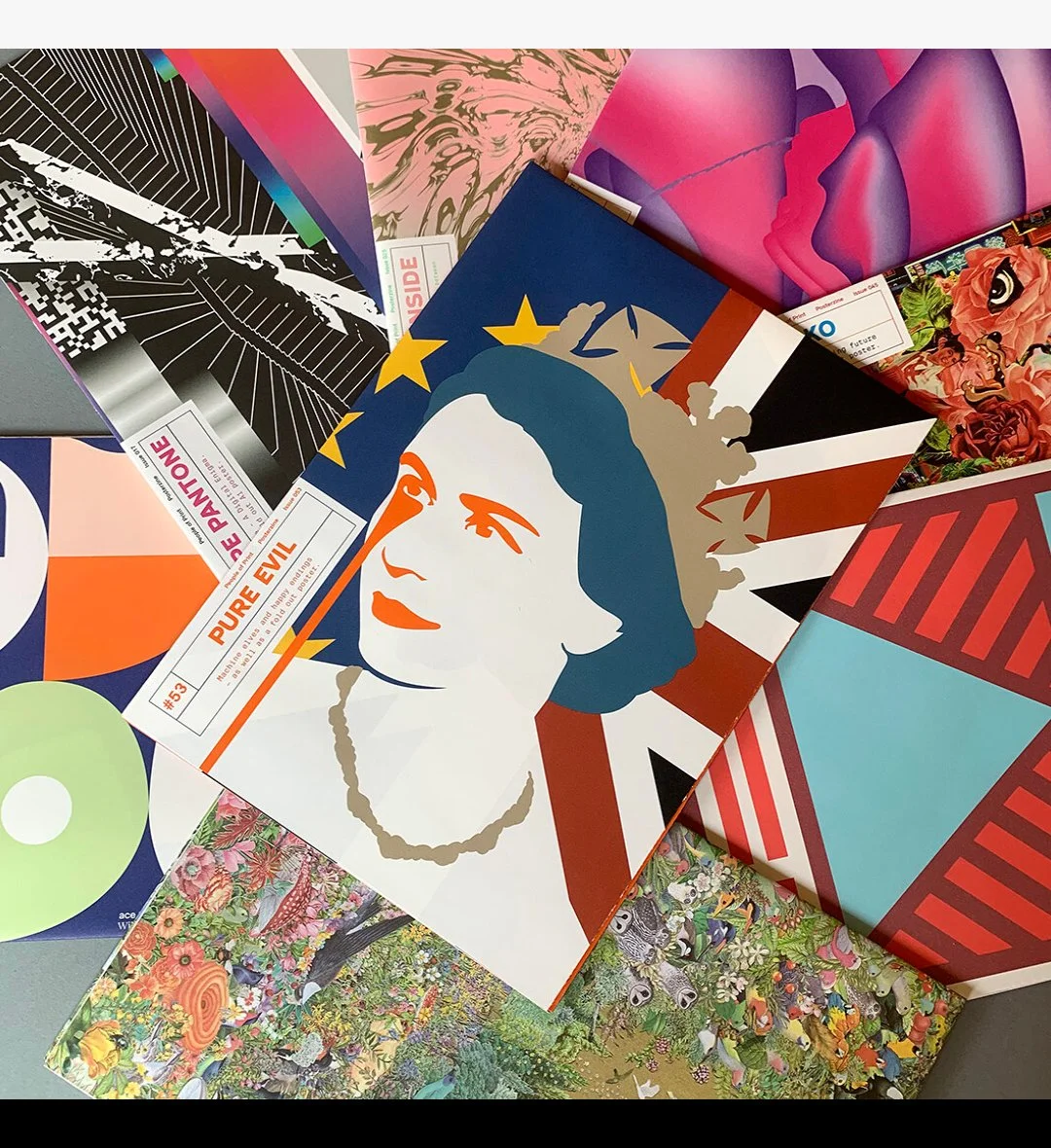 example of covers of posterzine